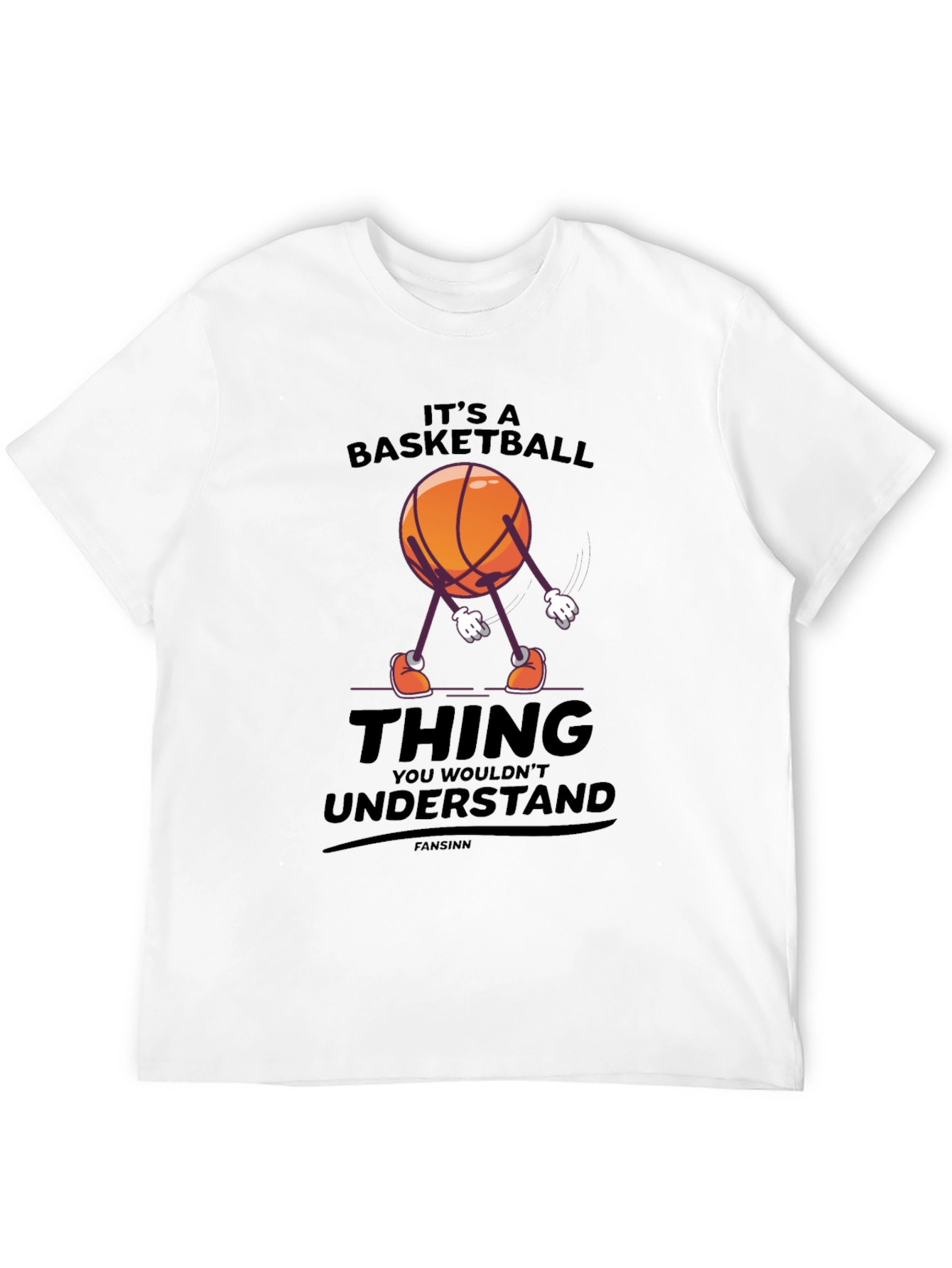 Black Basketball Thing Graphic T-Shirt view 12