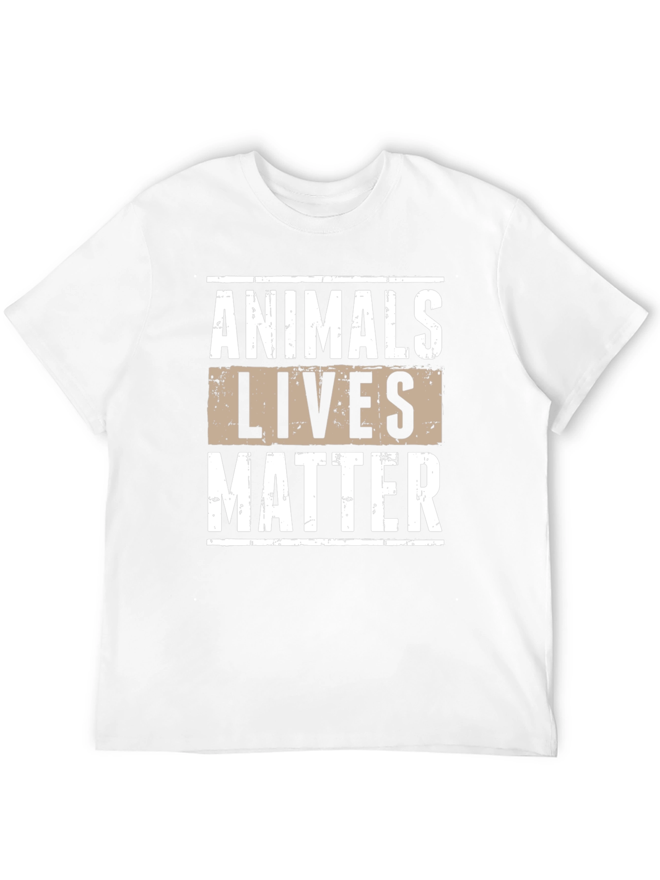 Black Animals Lives Matter Graphic Tee - Unisex view 12
