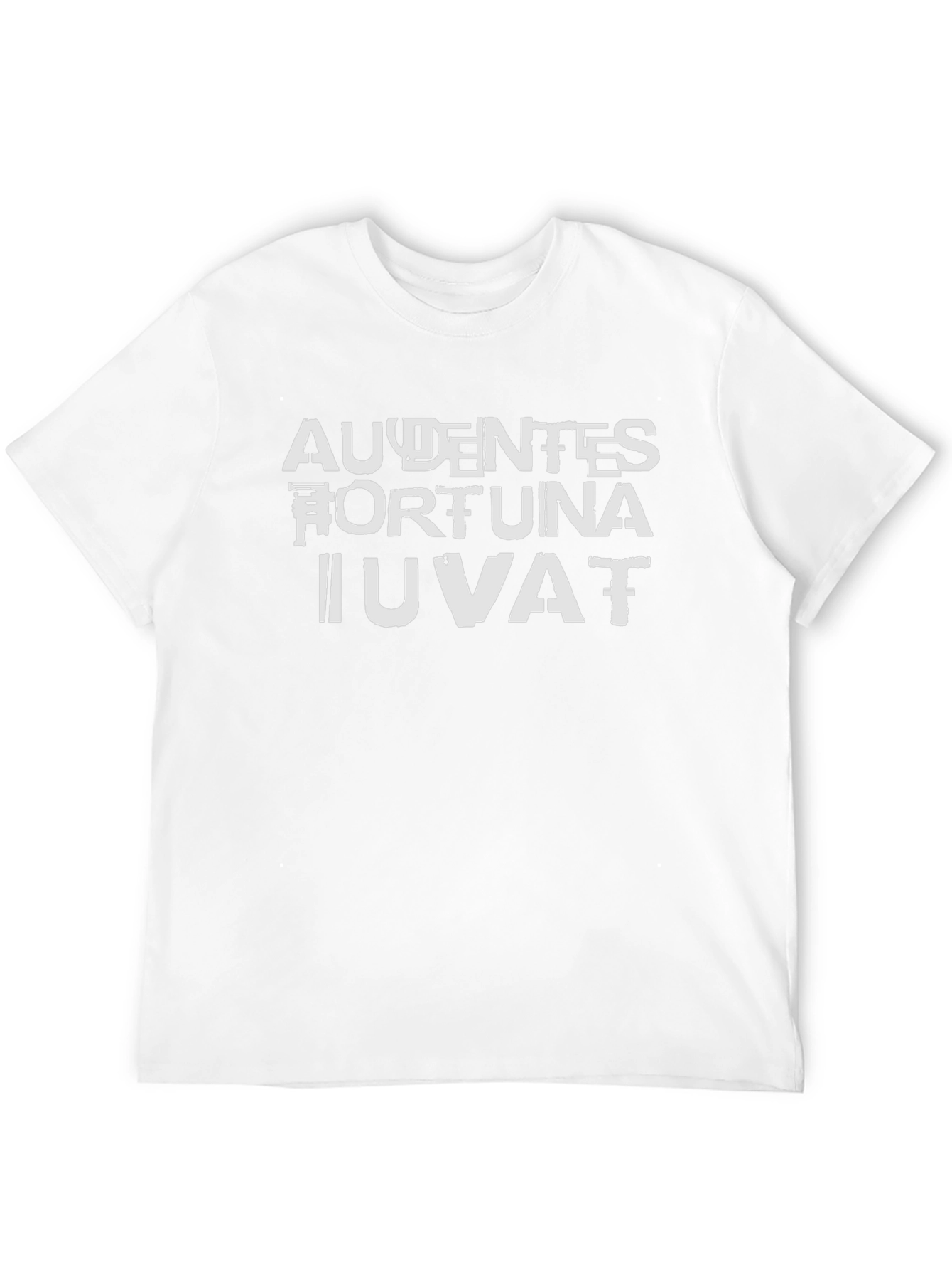Black Audentes Fortuna Iuvat T-Shirt view 12