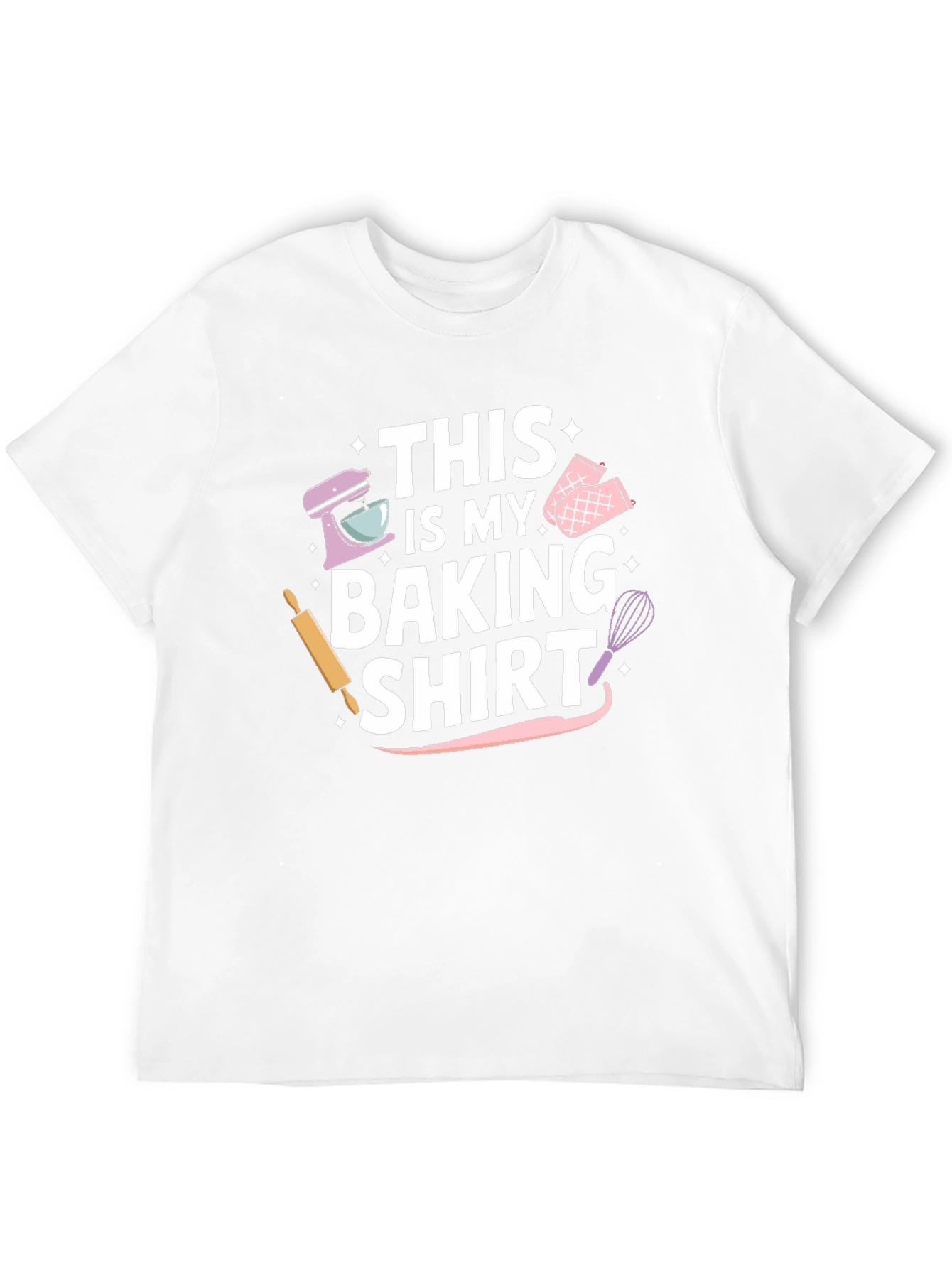 Black This is My Baking Shirt - Novelty Baker T-Shirt view 12