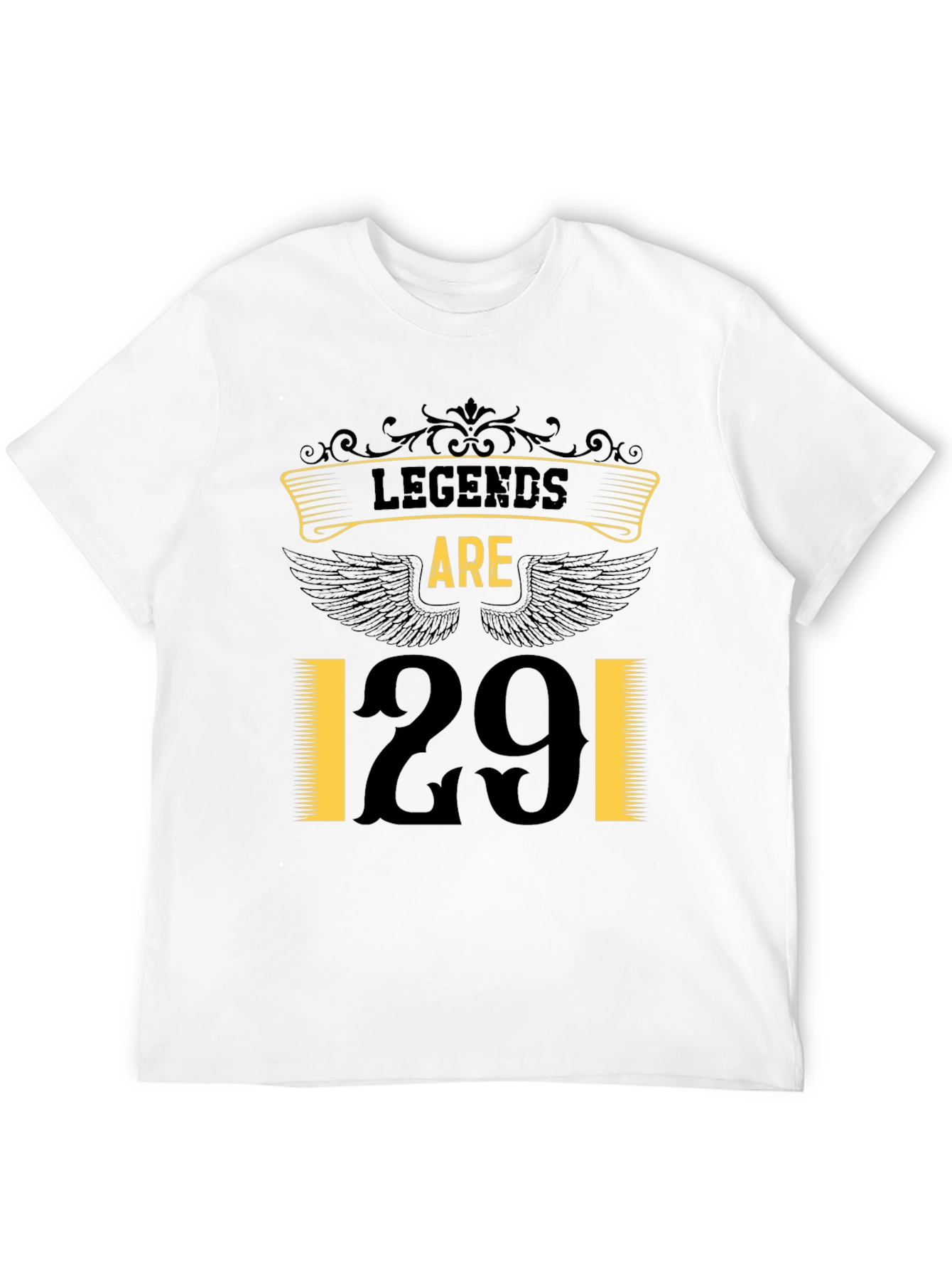 Black Legends Are 29 T-Shirt view 12