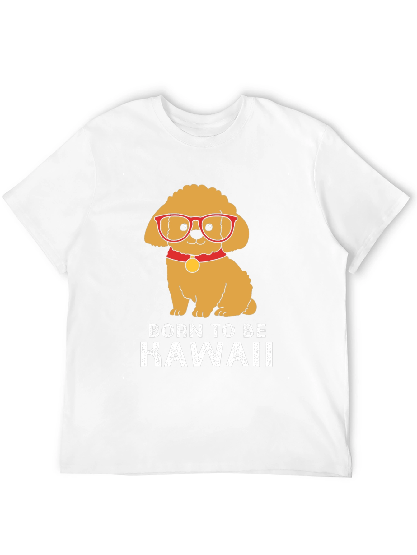 Black Kawaii Dog T-Shirt view 12