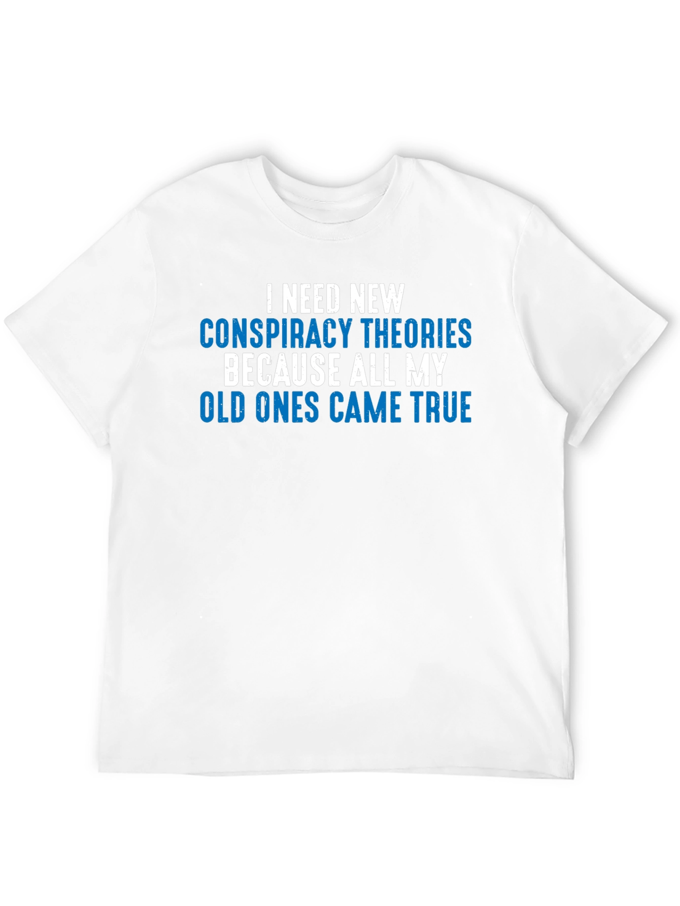Black Conspiracy Theory T-Shirt - Truth Seeker Novelty Tee view 12