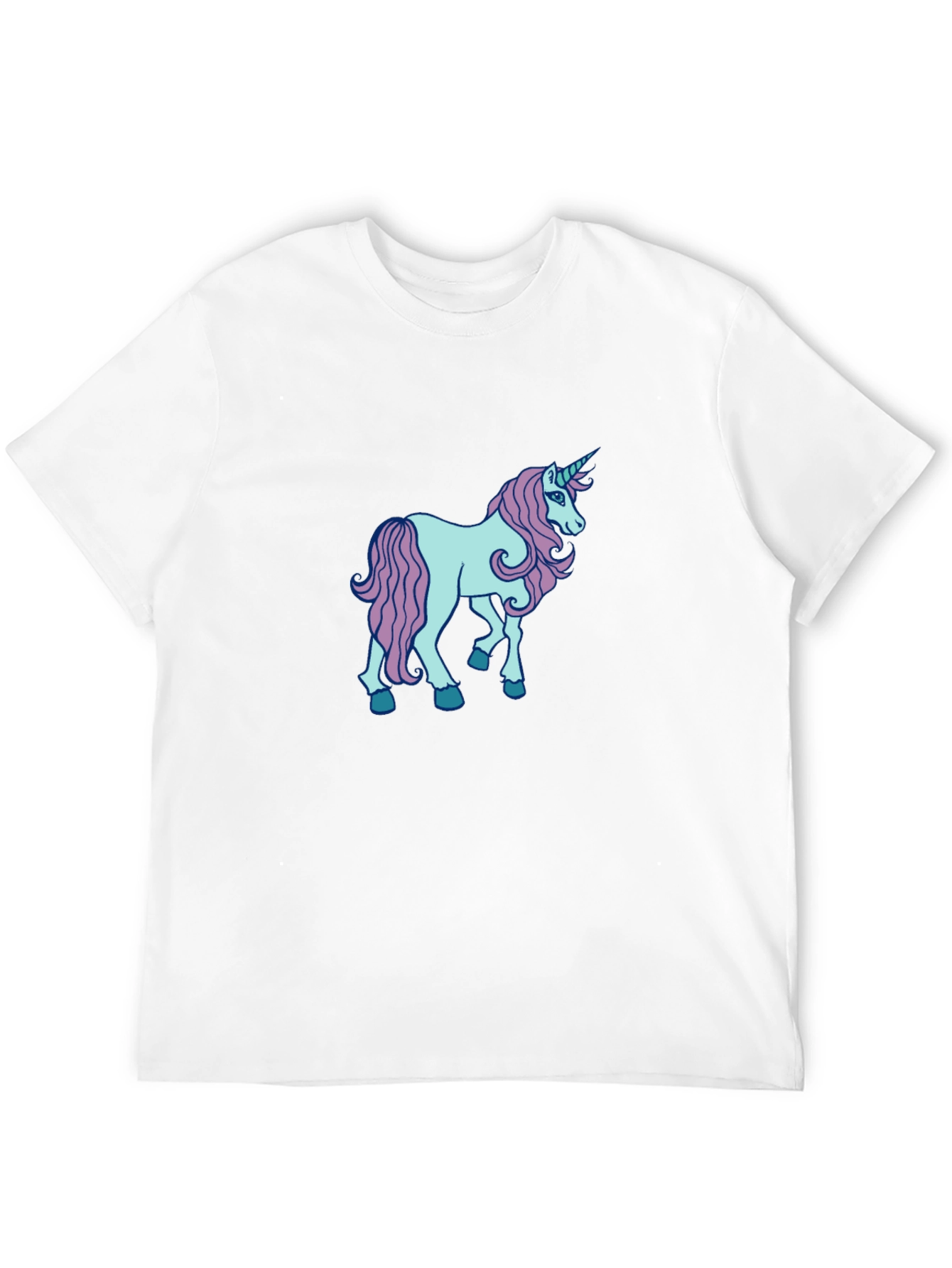 Unicorn Graphic Black T-Shirt - 12