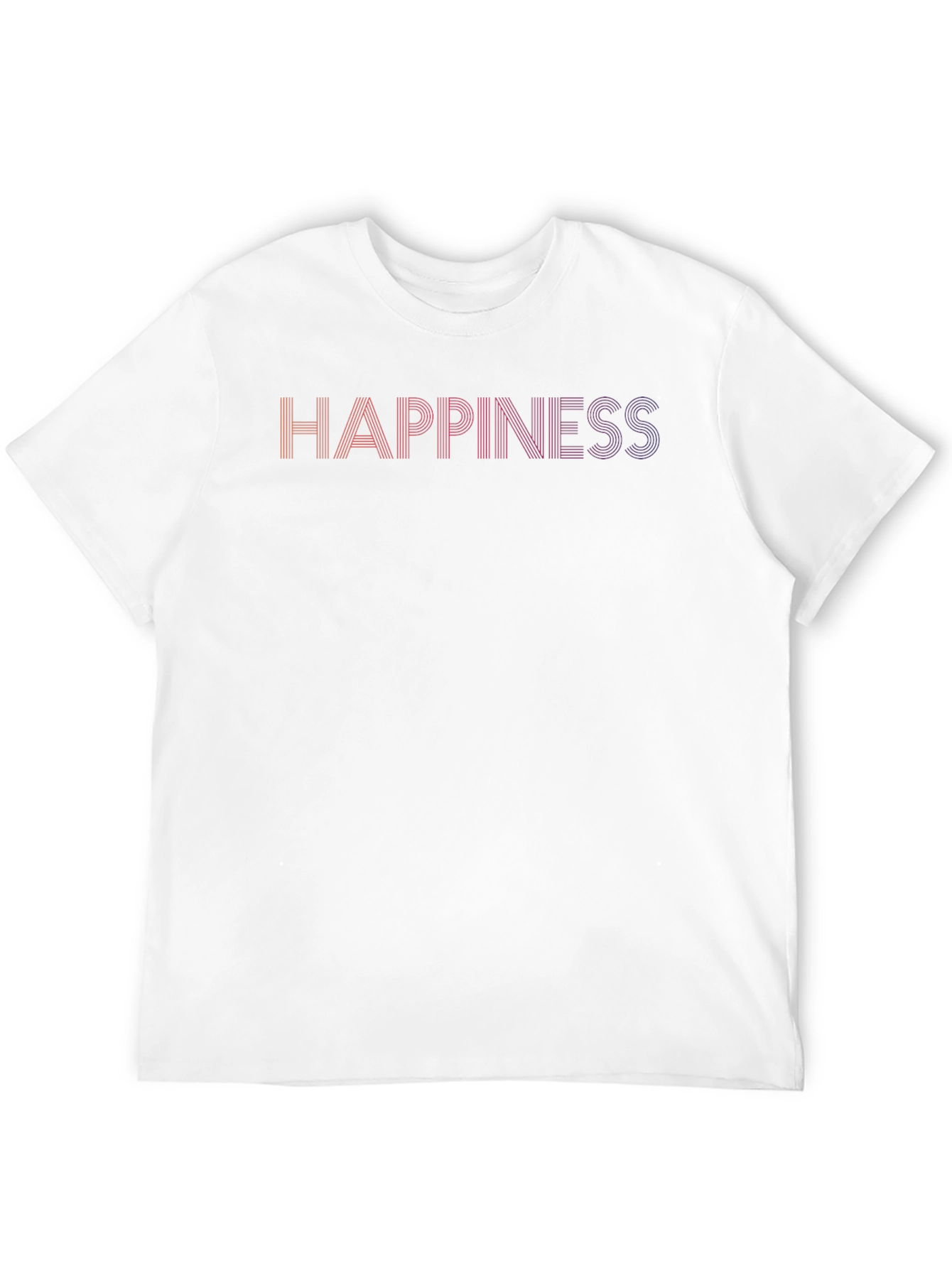 Black Happiness Graphic Tee - Retro Style view 12