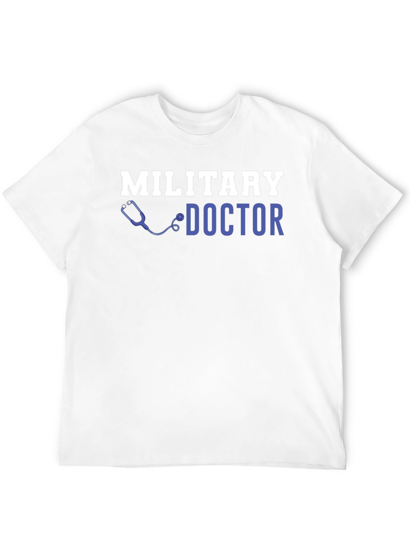 Black Military Doctor Graphic T-Shirt view 12