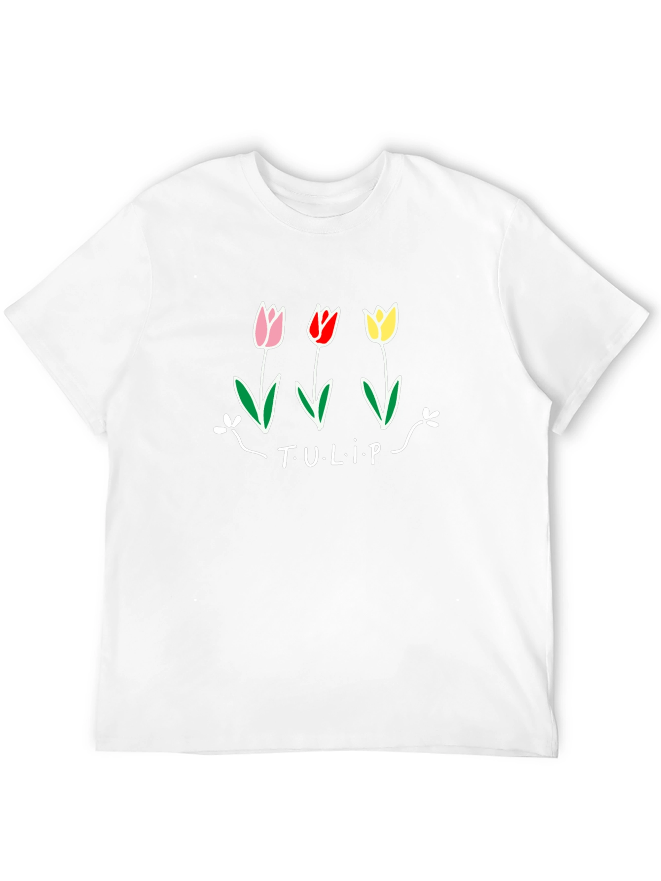 Black Tulip Graphic Tee - Casual Comfort view 12