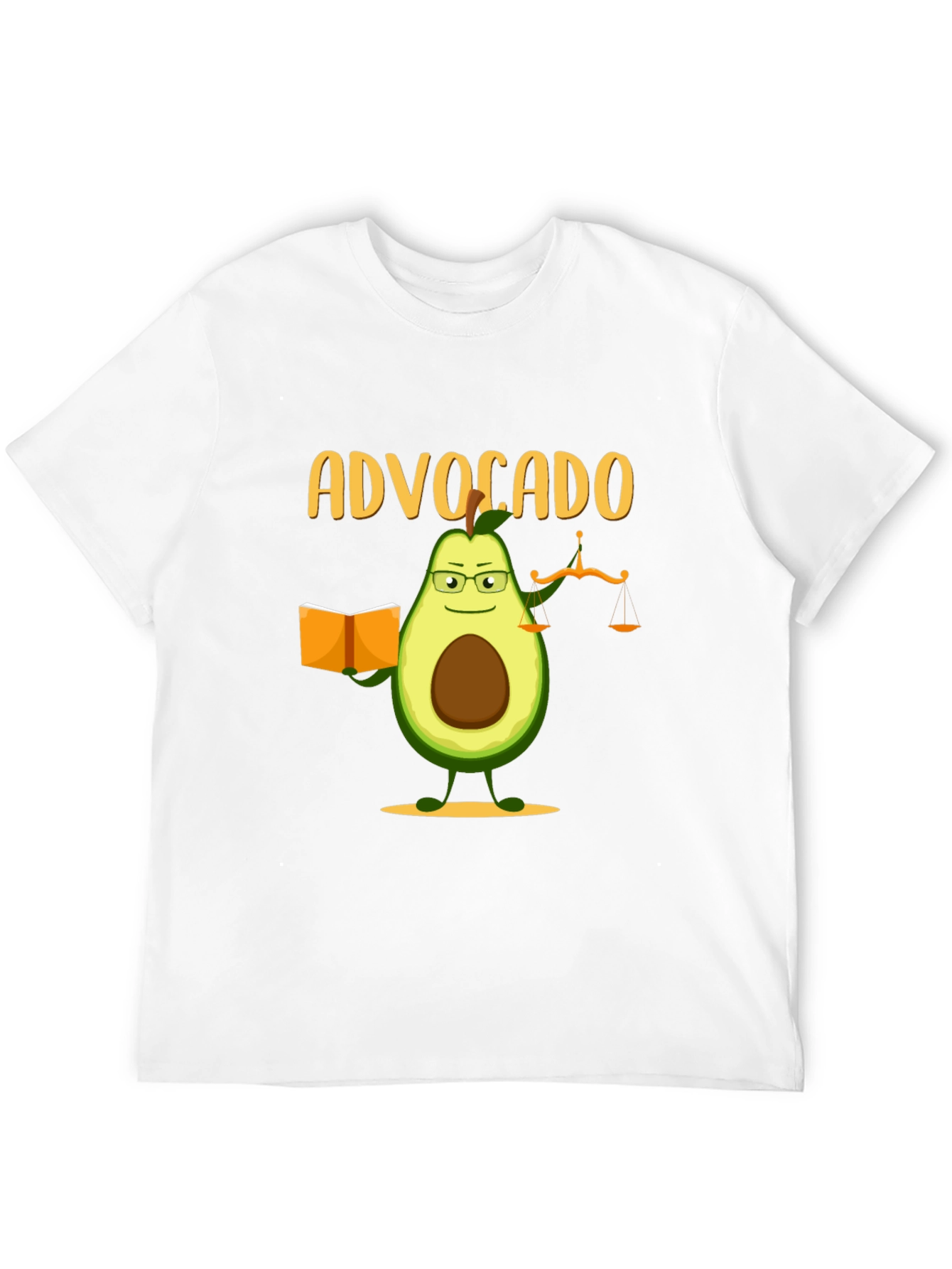 Black Advocado Lawyer T-Shirt - Funny Attorney Gift view 12