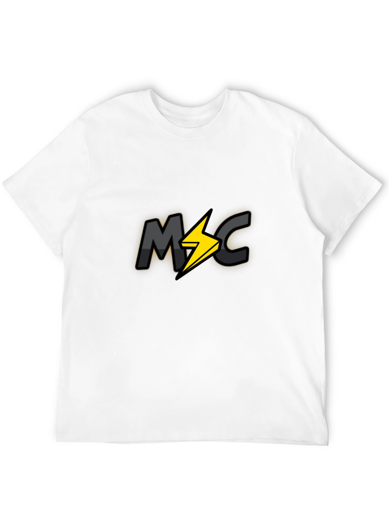 Black Black Graphic Tee - M Lightning C view 12