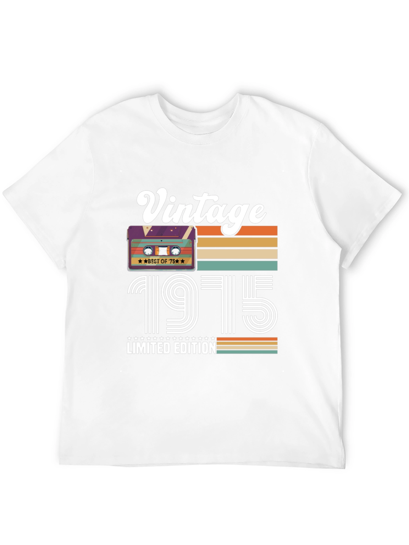 Black Vintage 1975 Limited Edition T-Shirt view 12