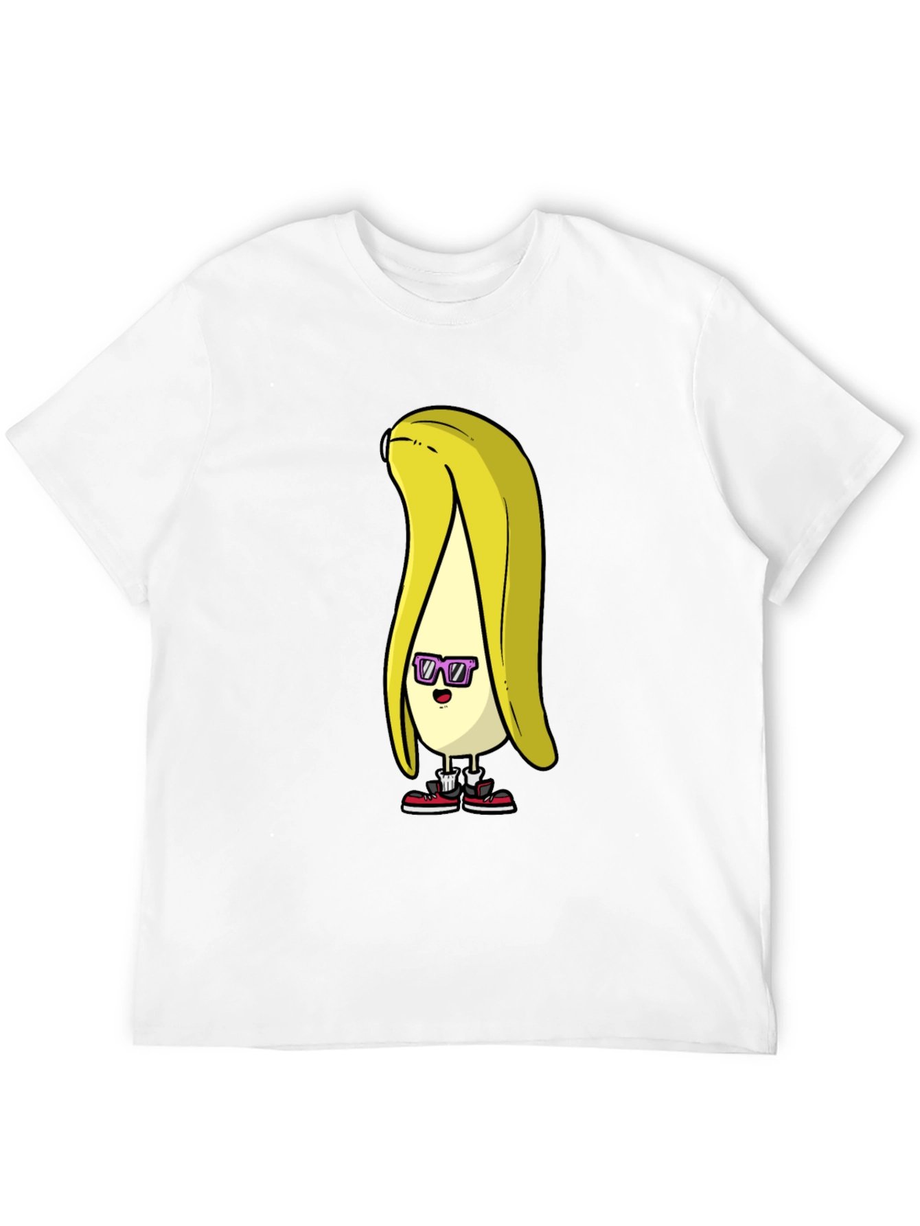 Black Cool Banana Graphic T-Shirt view 12