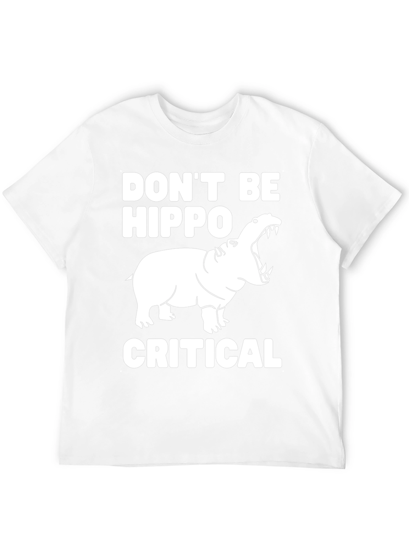 Black Don't Be Hippo-Critical Graphic Tee view 12