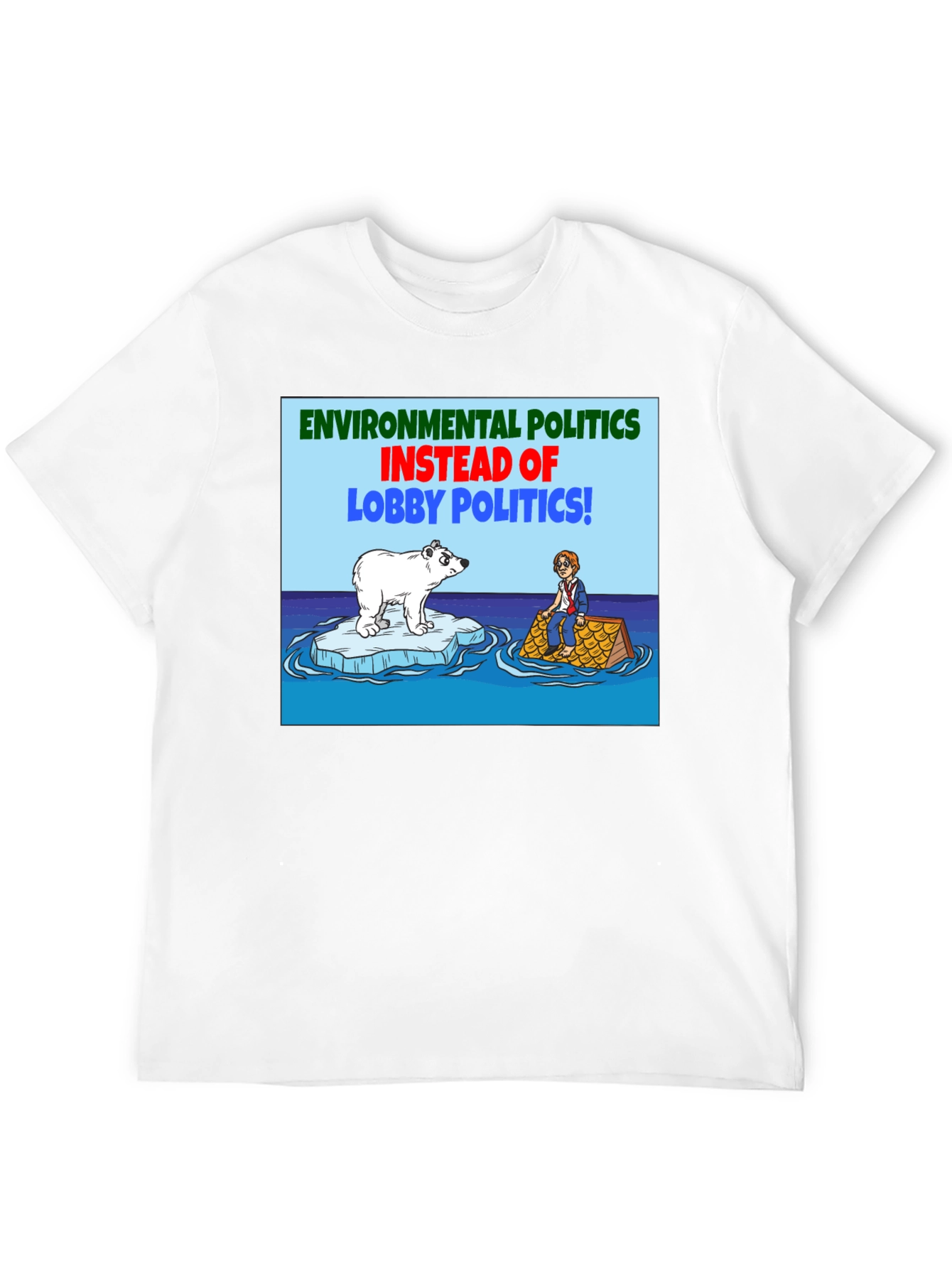 Black Environmental Politics T-Shirt view 12