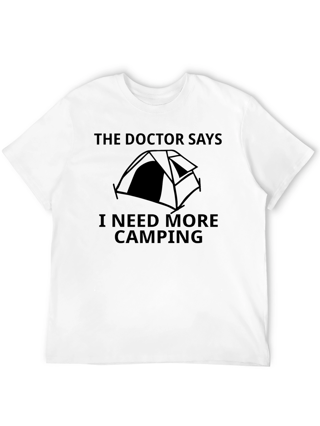 Black Camping Humor Graphic Tee view 12