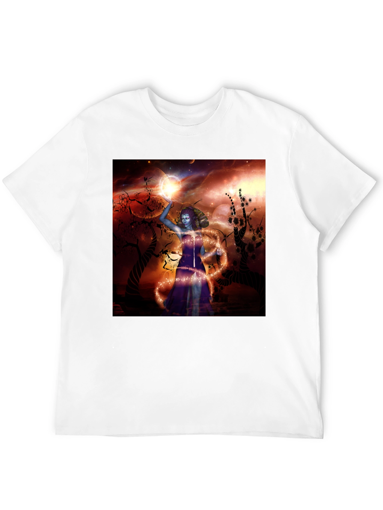 Mystic Sorceress Graphic T-Shirt - 12