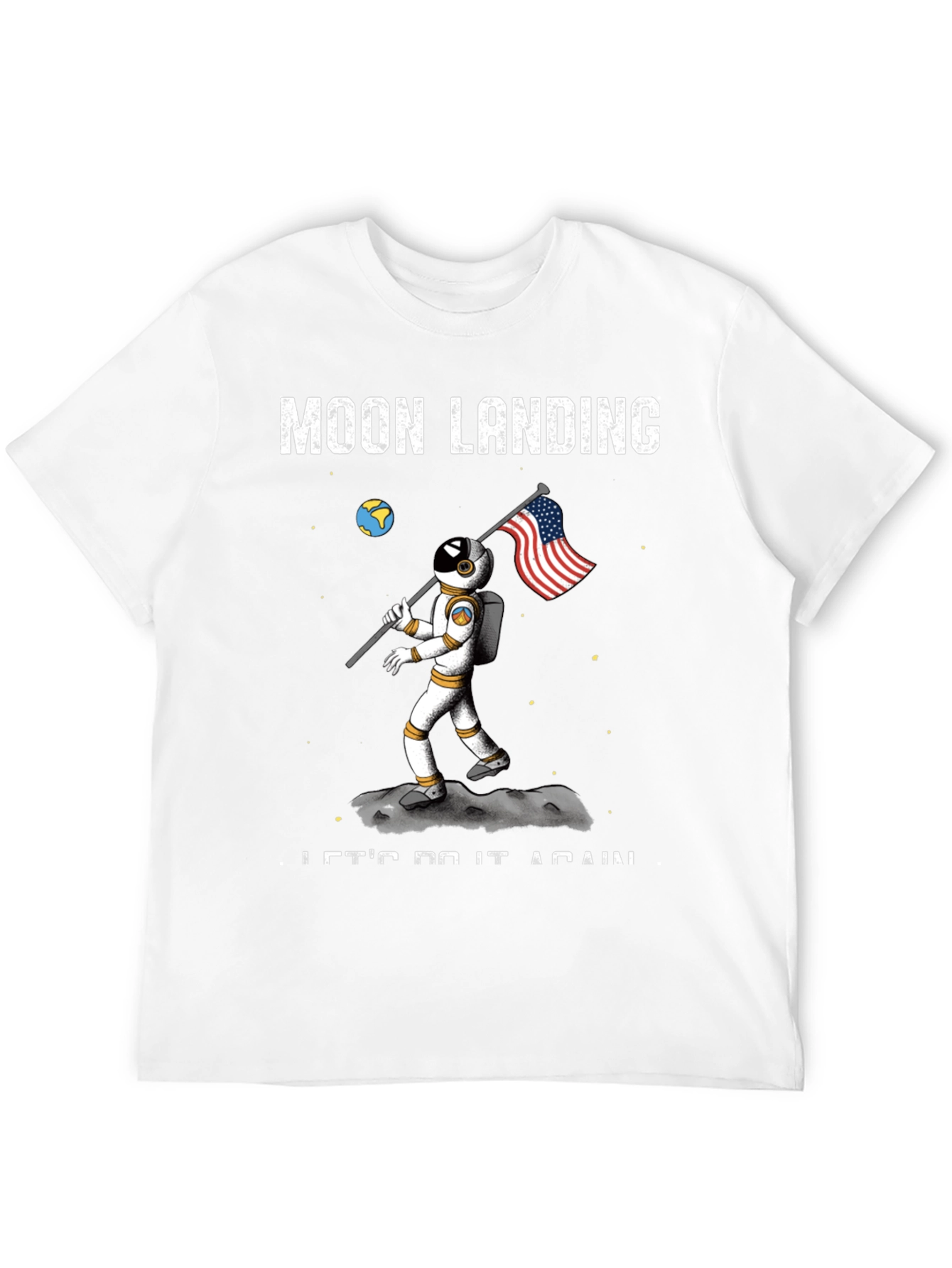 Black Moon Landing T-Shirt - Let's Do It Again view 12
