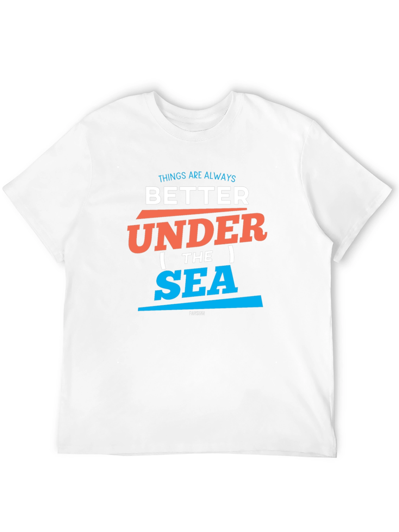 Black Better Under the Sea Graphic Tee - Black Cotton T-Shirt view 12