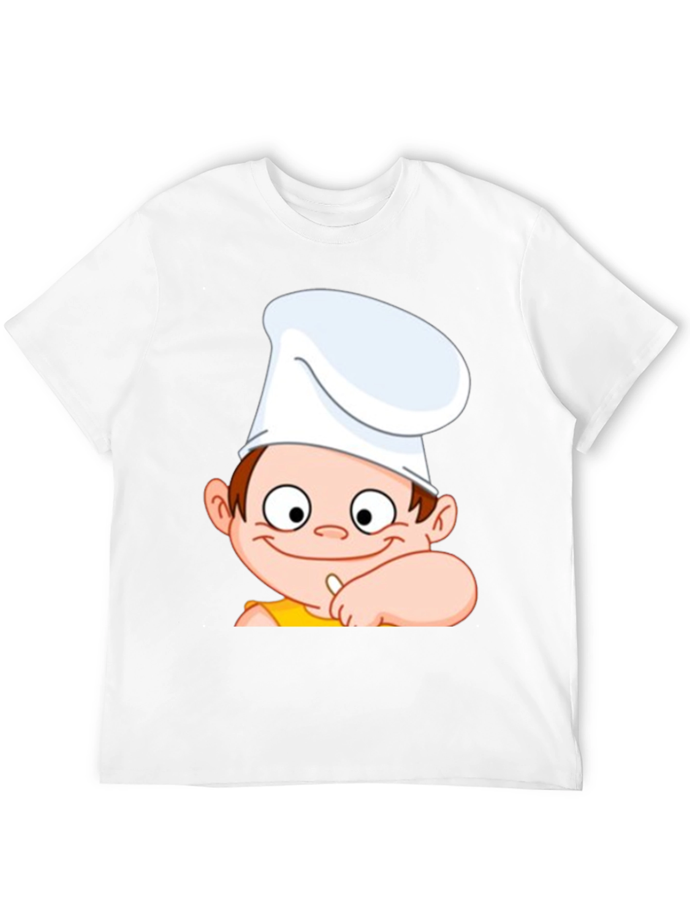 Black Chef Cartoon Graphic Tee - Fun & Unique Design view 12