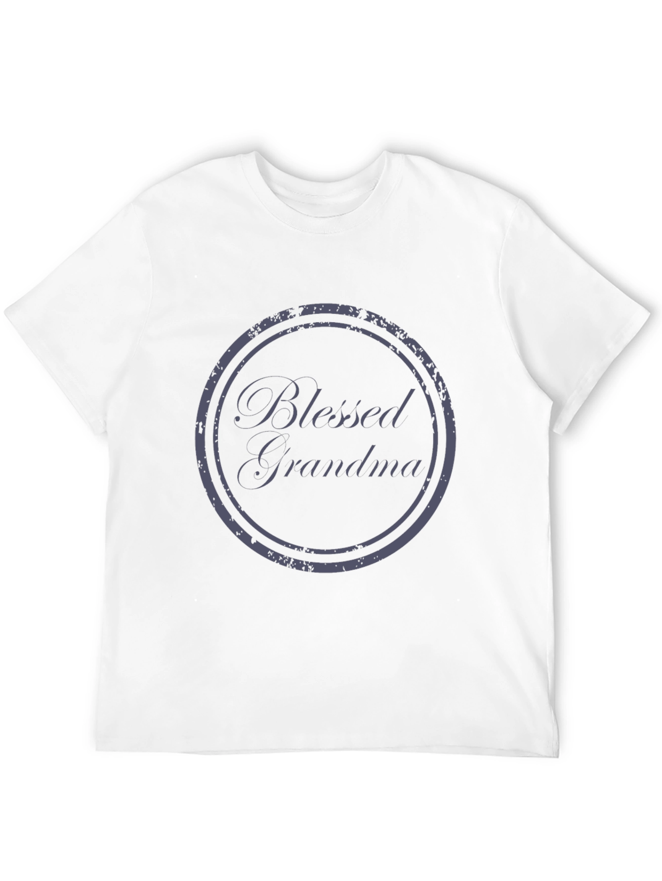 Black Blessed Grandma Graphic Tee - Soft Cotton T-Shirt view 12