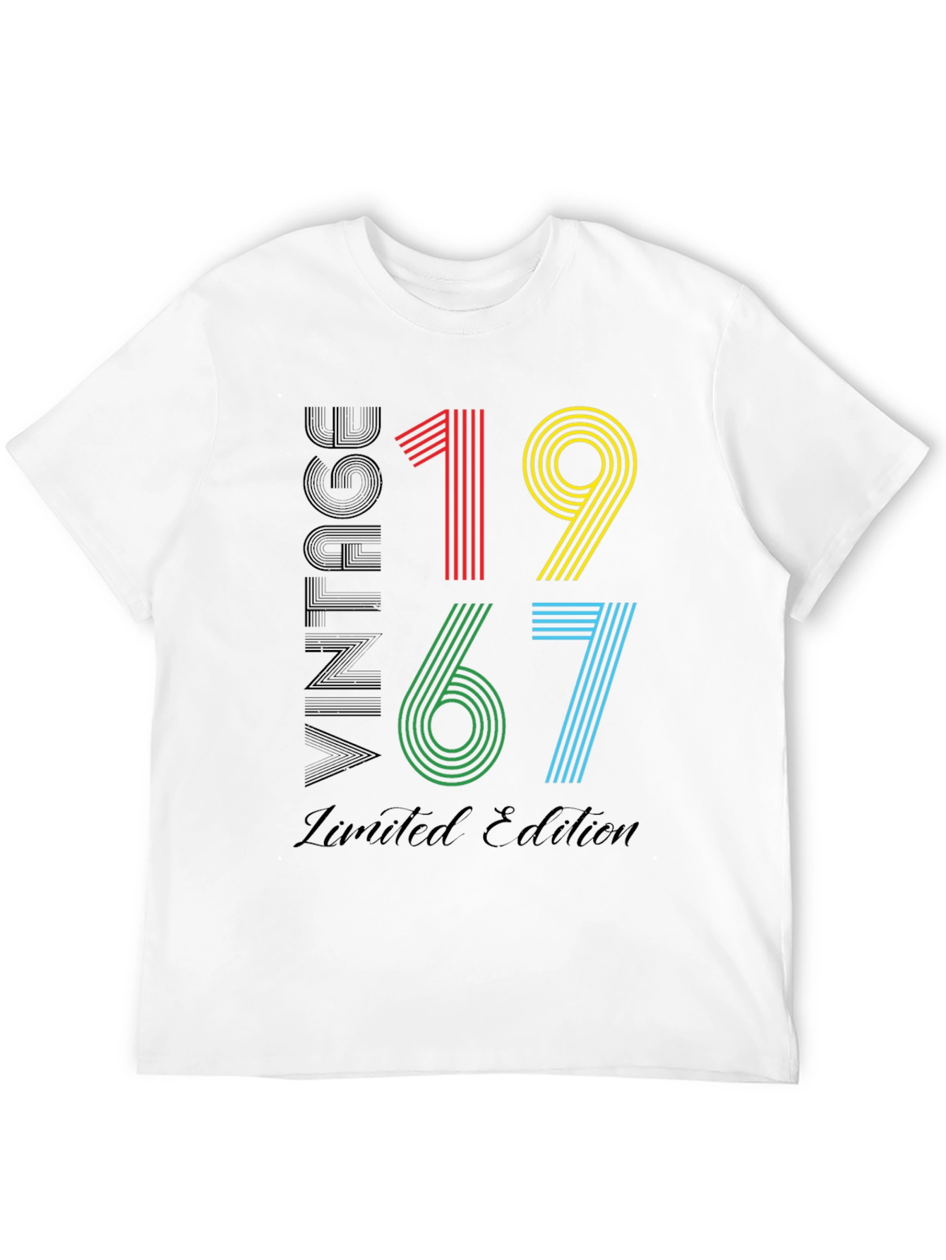 Black Vintage 1967 Limited Edition Graphic T-Shirt view 12