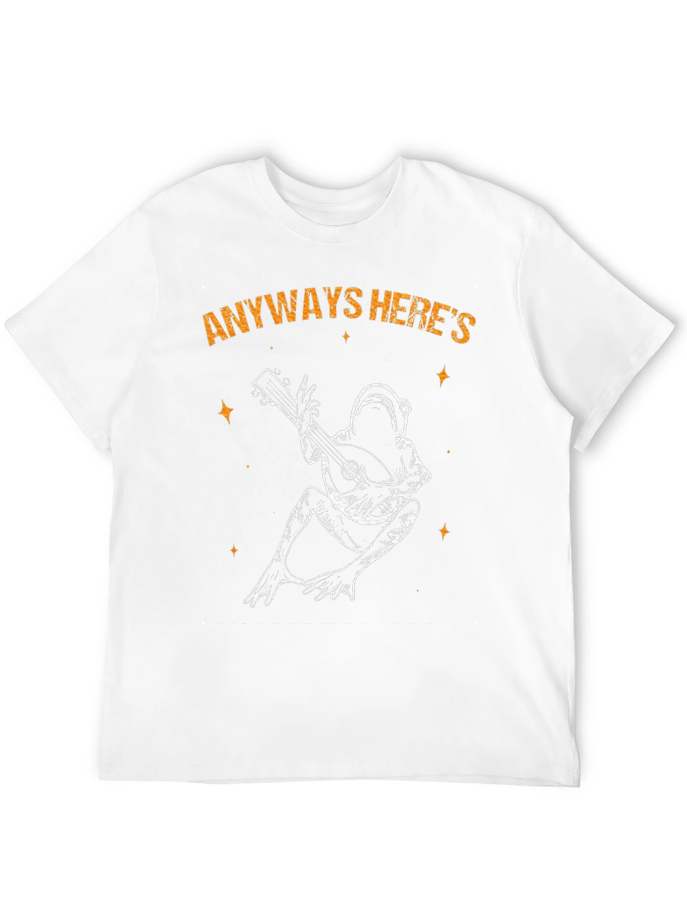 Black Frog Playing Banjo T-Shirt - Anyways Here's view 12