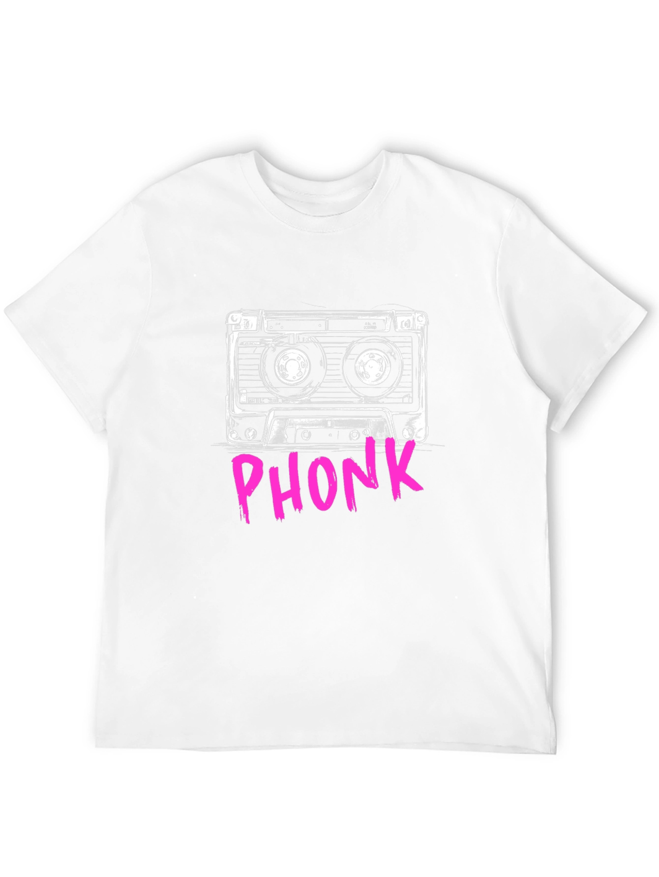 Phonk Cassette Tape Graphic T-Shirt - 12