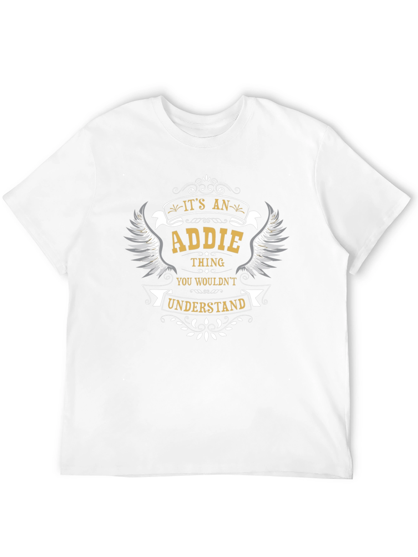 Black It's An Addie Thing T-Shirt view 12