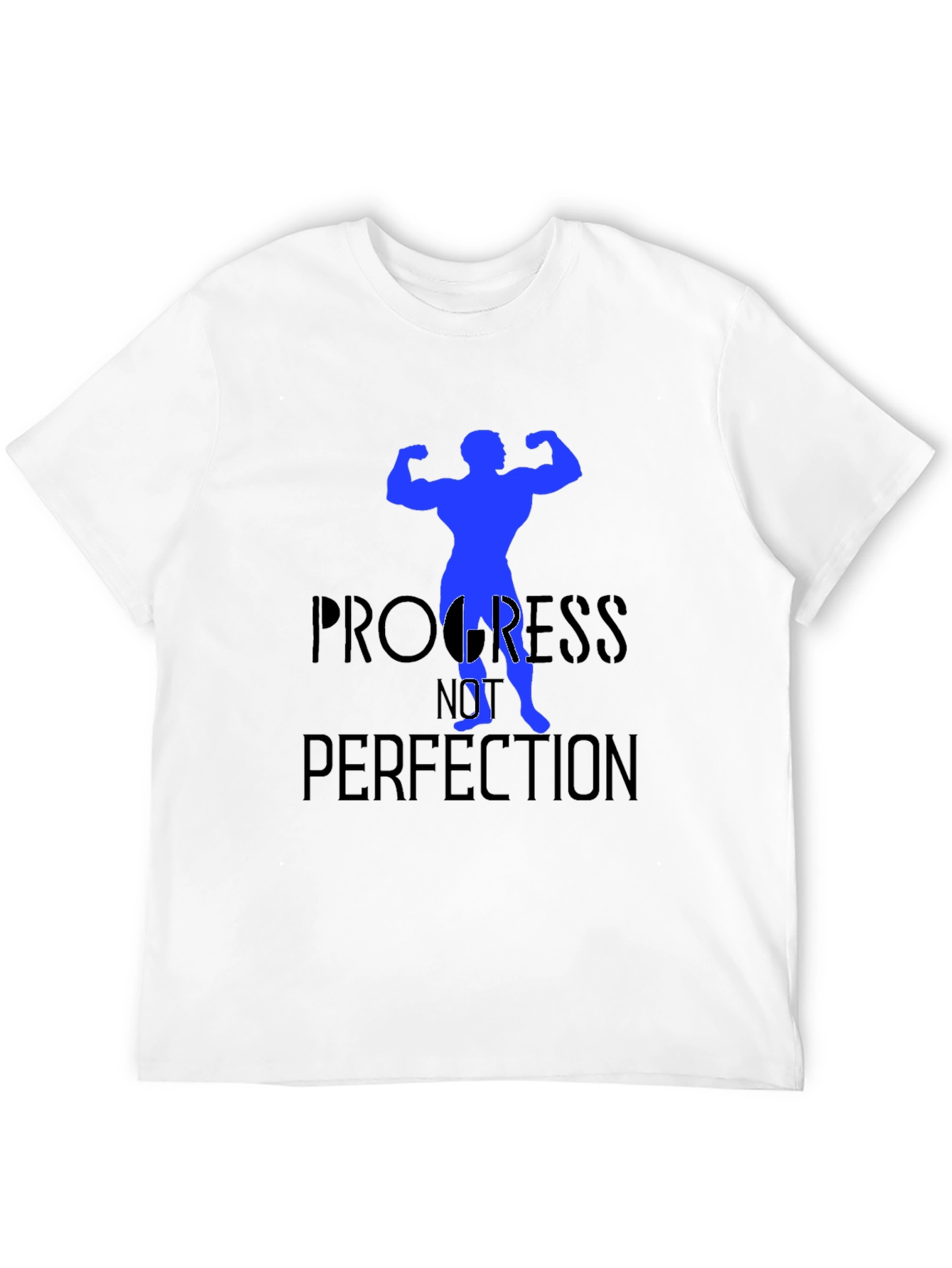 Progress Not Perfection Black T-Shirt - 12