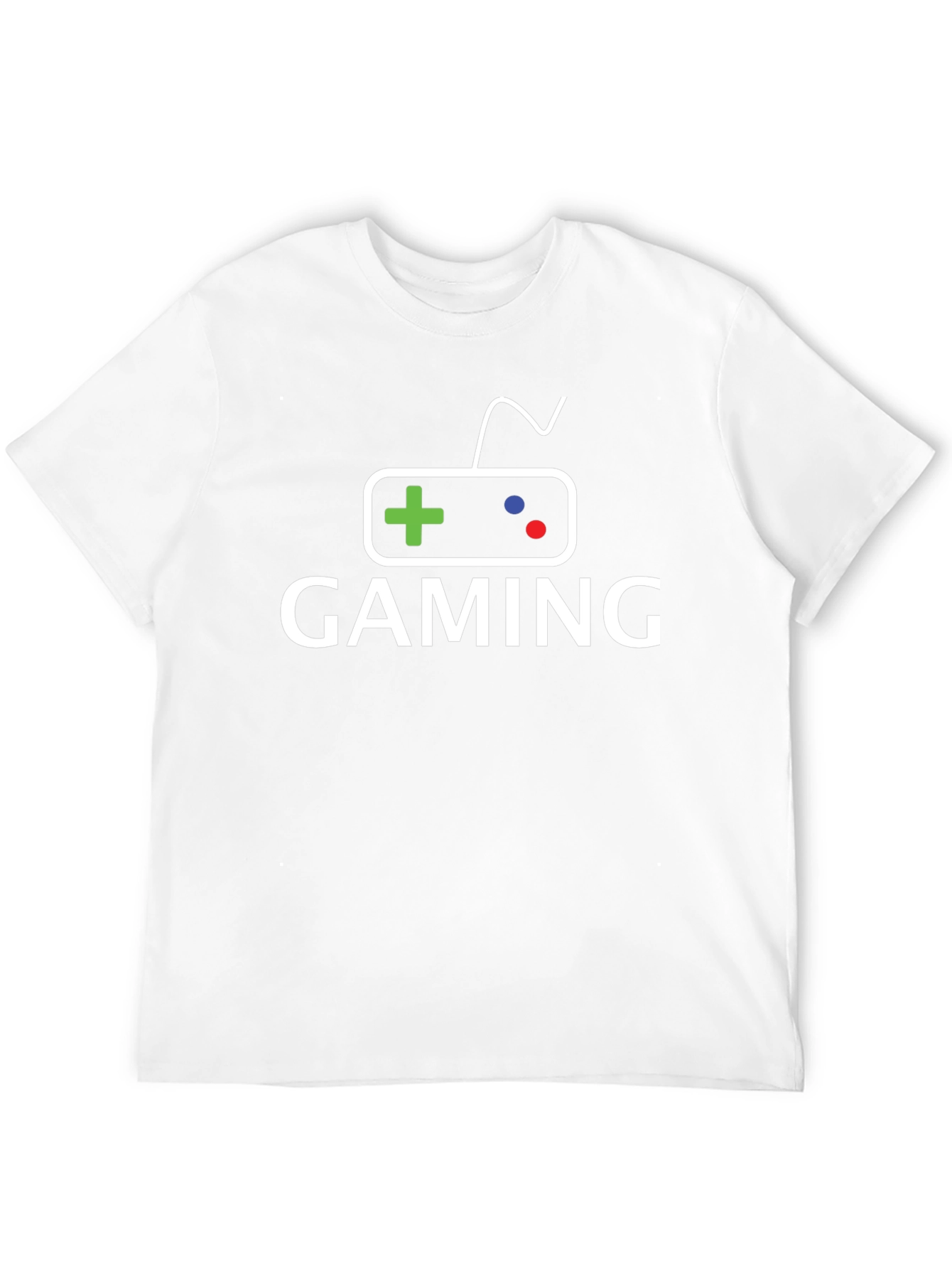 Black Gaming Controller T-Shirt - Black view 12