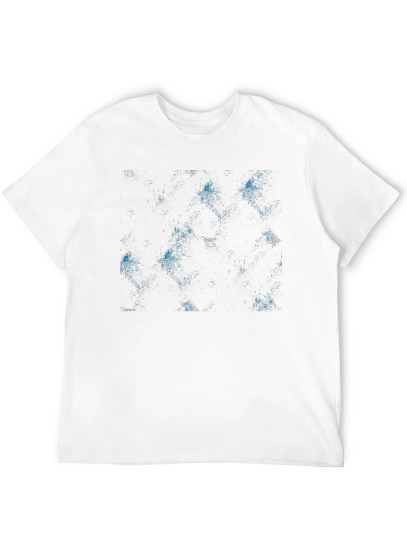 Black Abstract Pattern Black T-Shirt view 12