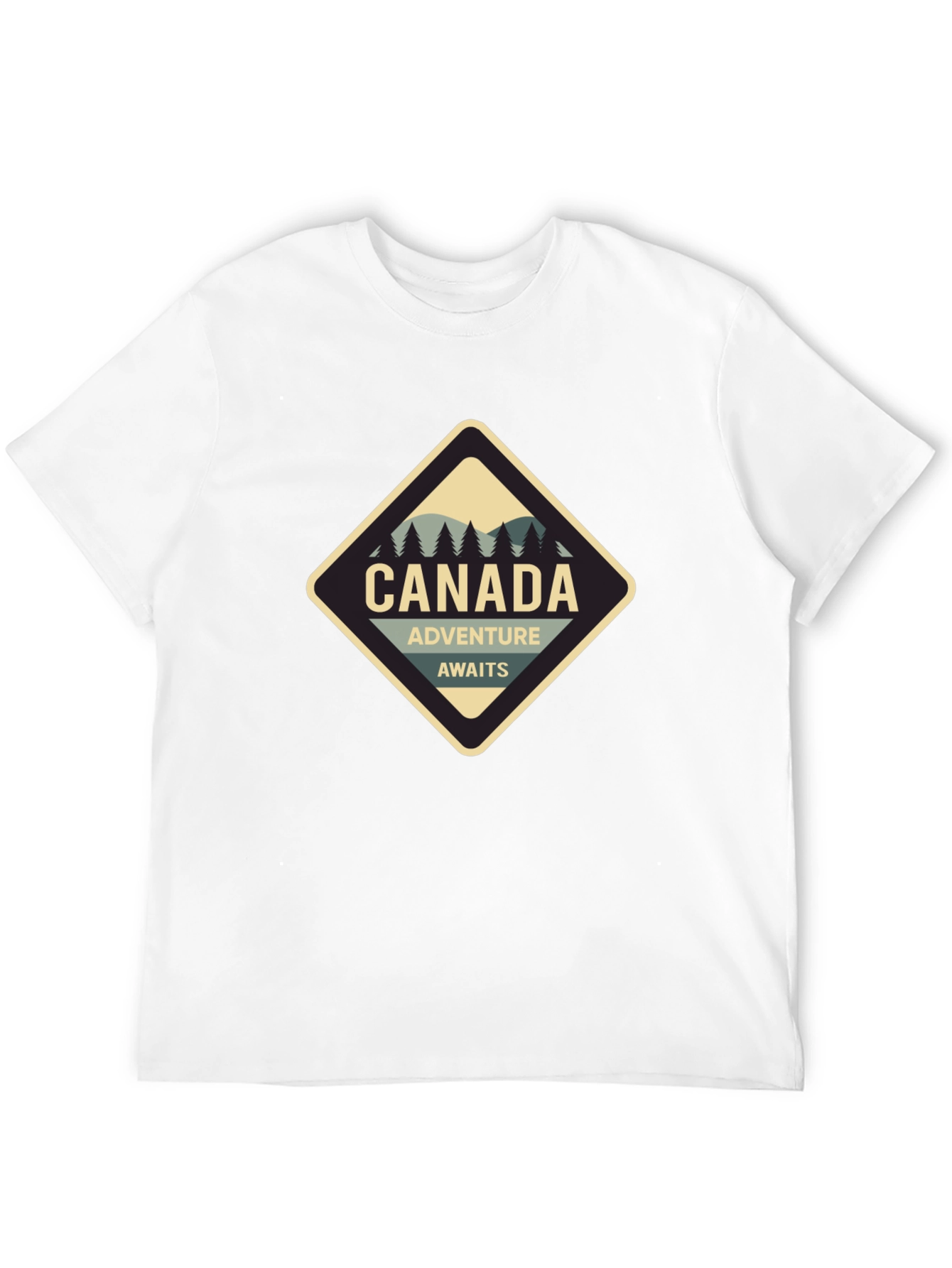 Black Canada Adventure Awaits Graphic T-Shirt view 12