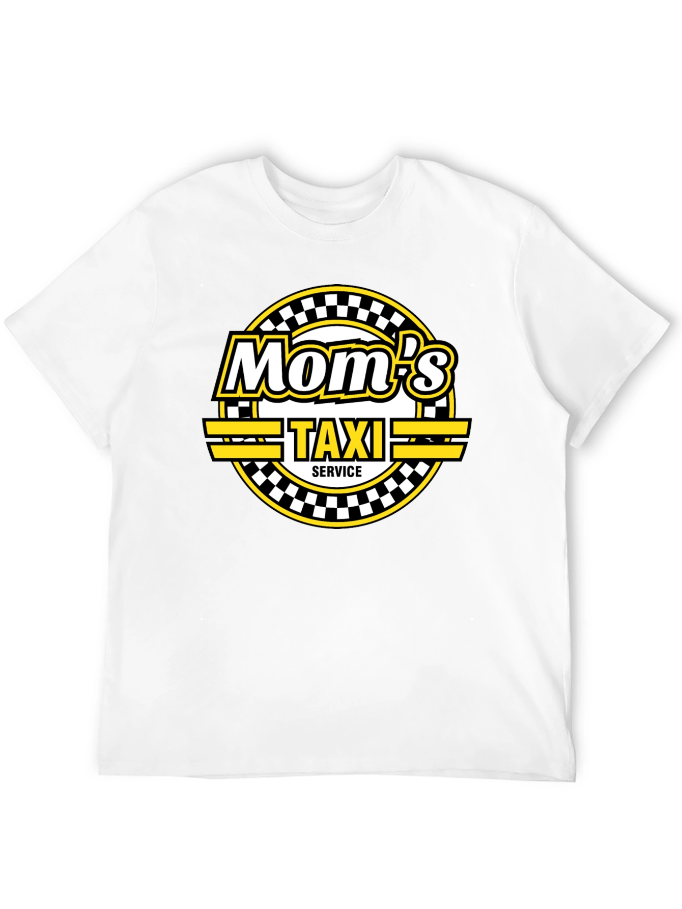 Mom's Taxi Service Black T-Shirt - 12
