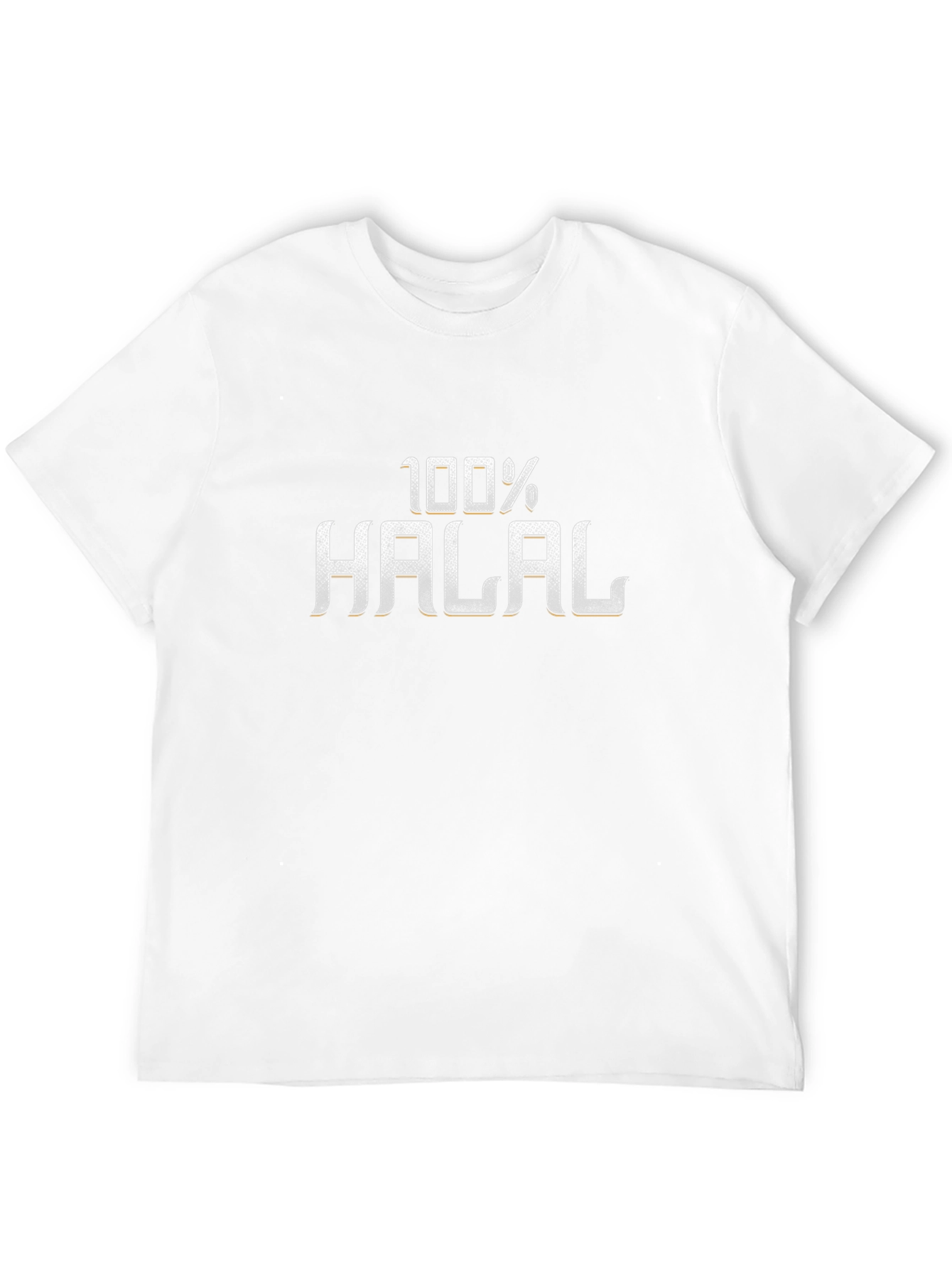 Black 100% Halal T-Shirt view 12