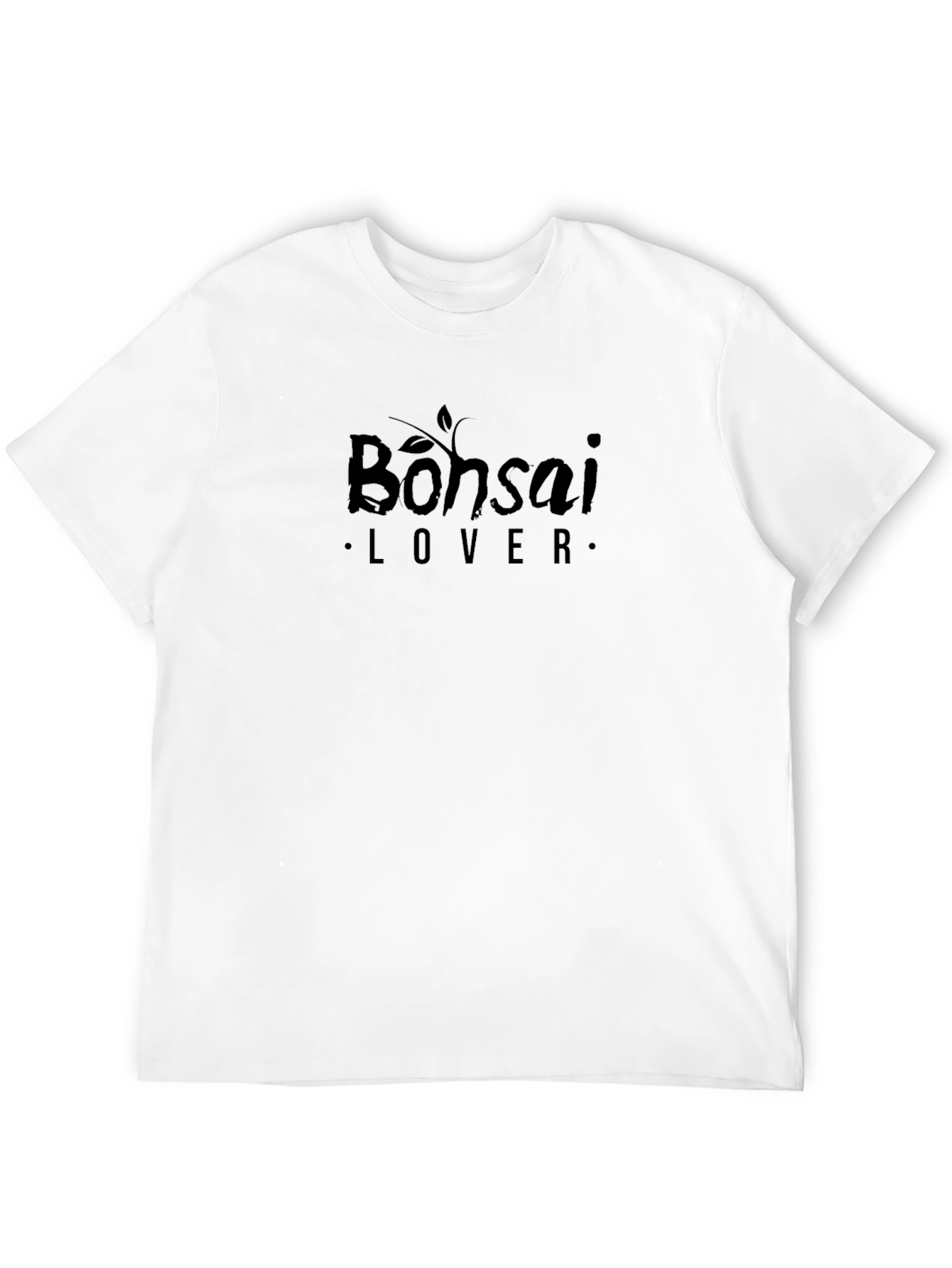 Black Bonsai Lover Graphic Tee - Classic Black T-Shirt view 12