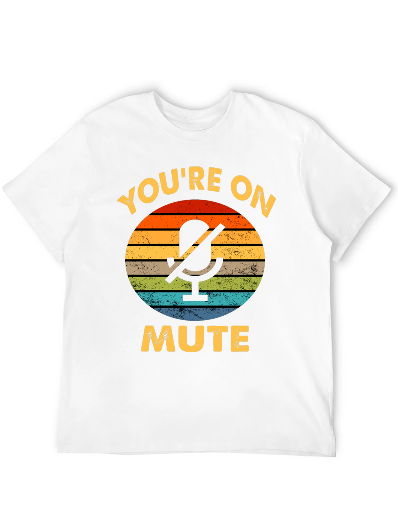 Black You're On Mute Graphic Tee view 12