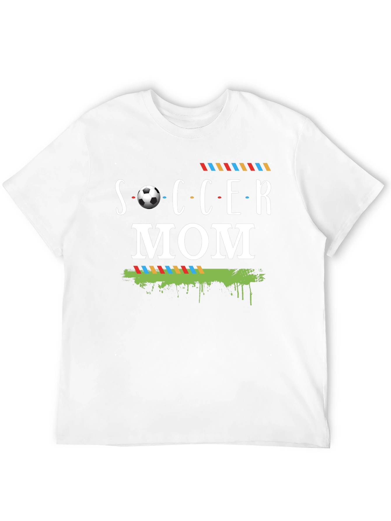 Black Soccer Mom Graphic Tee - Black view 12