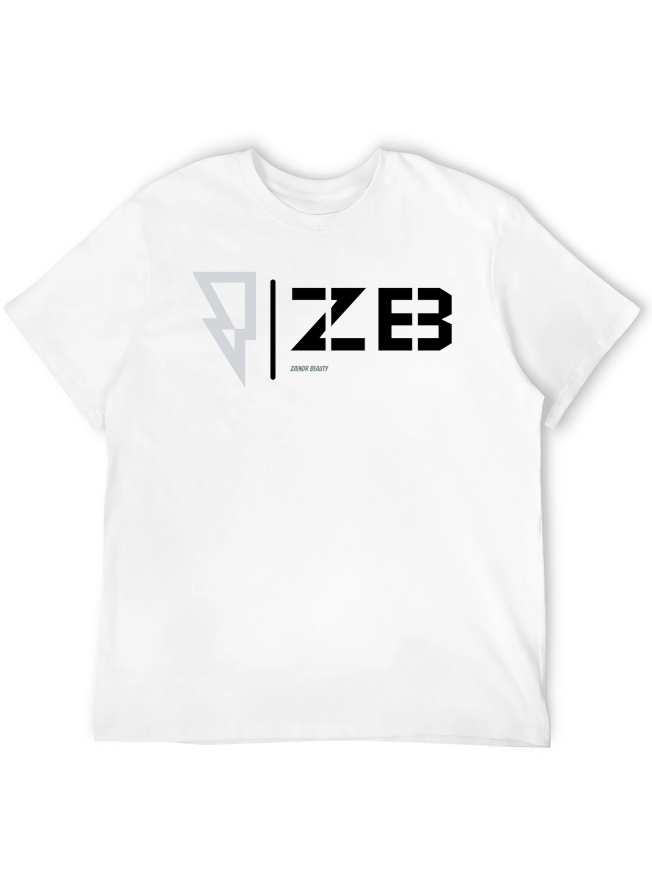 Black ZZ ZEB Zainor Beauty Graphic T-Shirt - Modern Design view 12