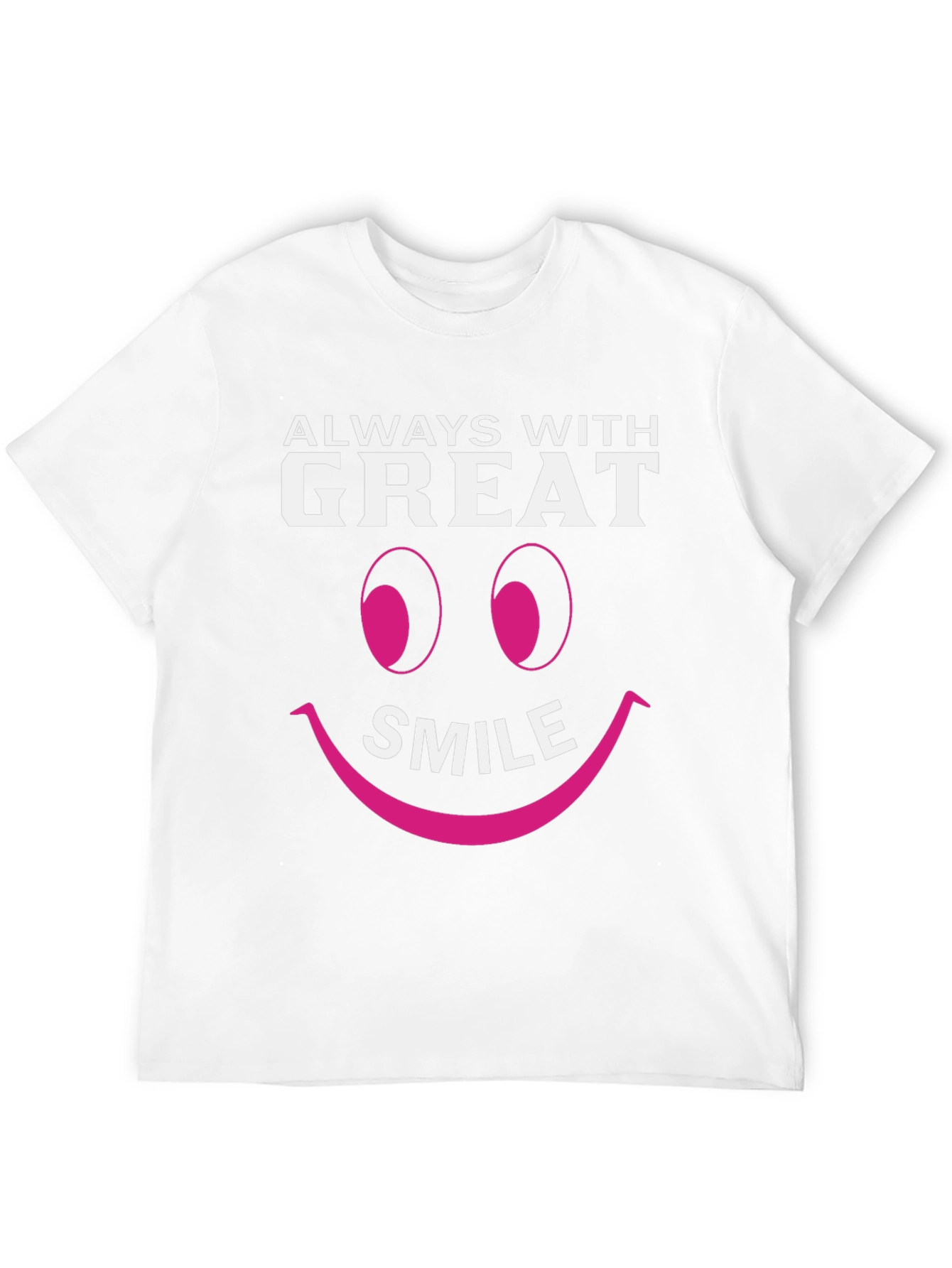 Black Great Smile Graphic T-Shirt - Black view 12