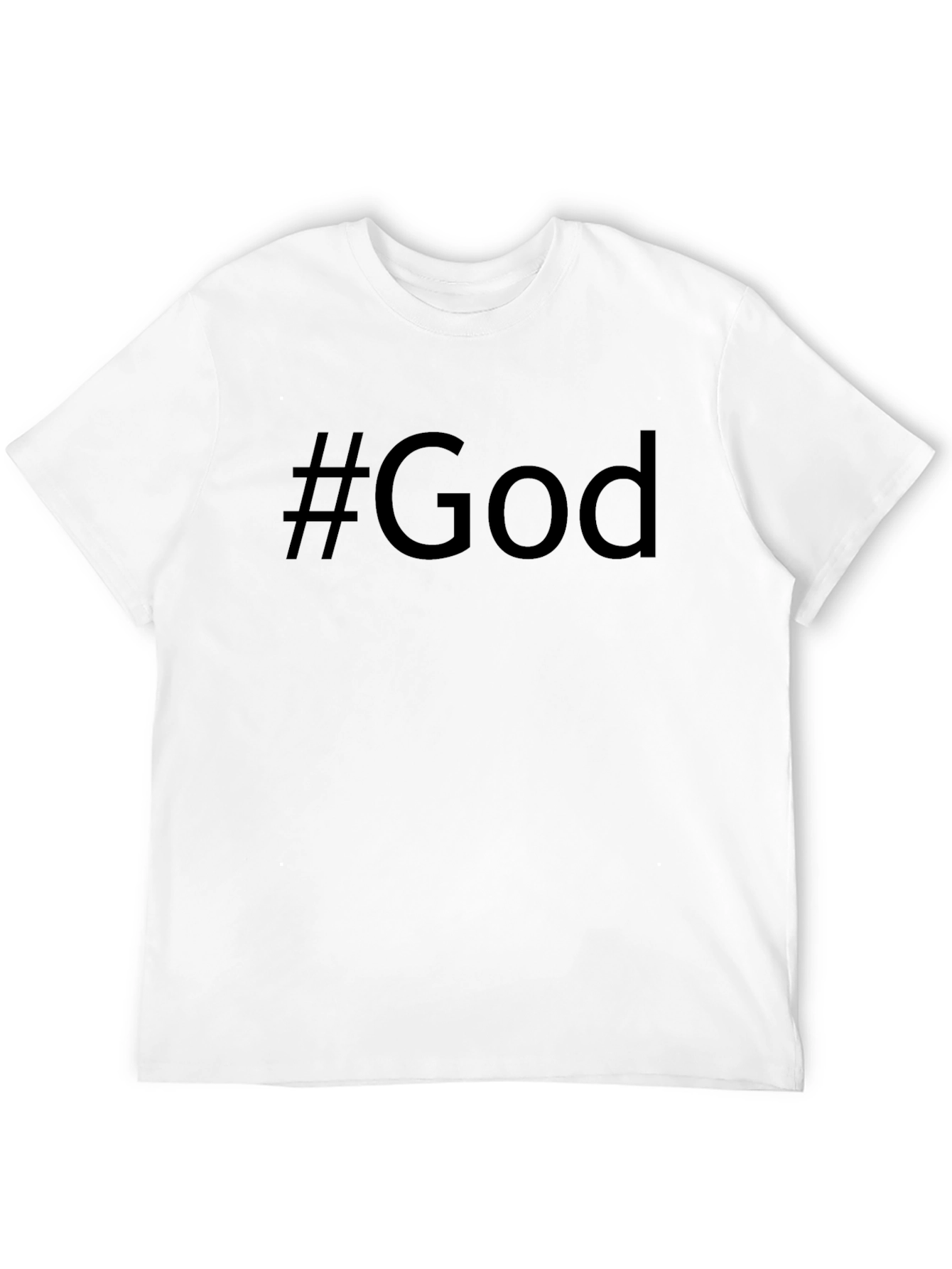 Black #God Black T-Shirt - Religious Tee view 12