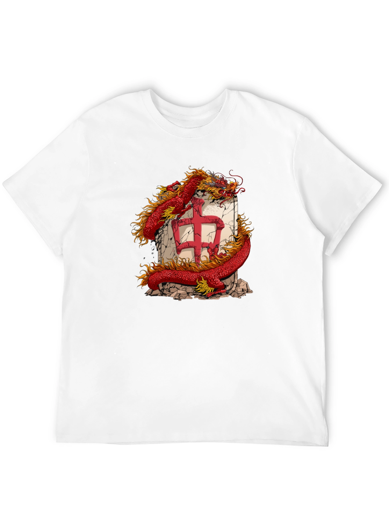 Black Dragon Graphic Tee - Black view 12