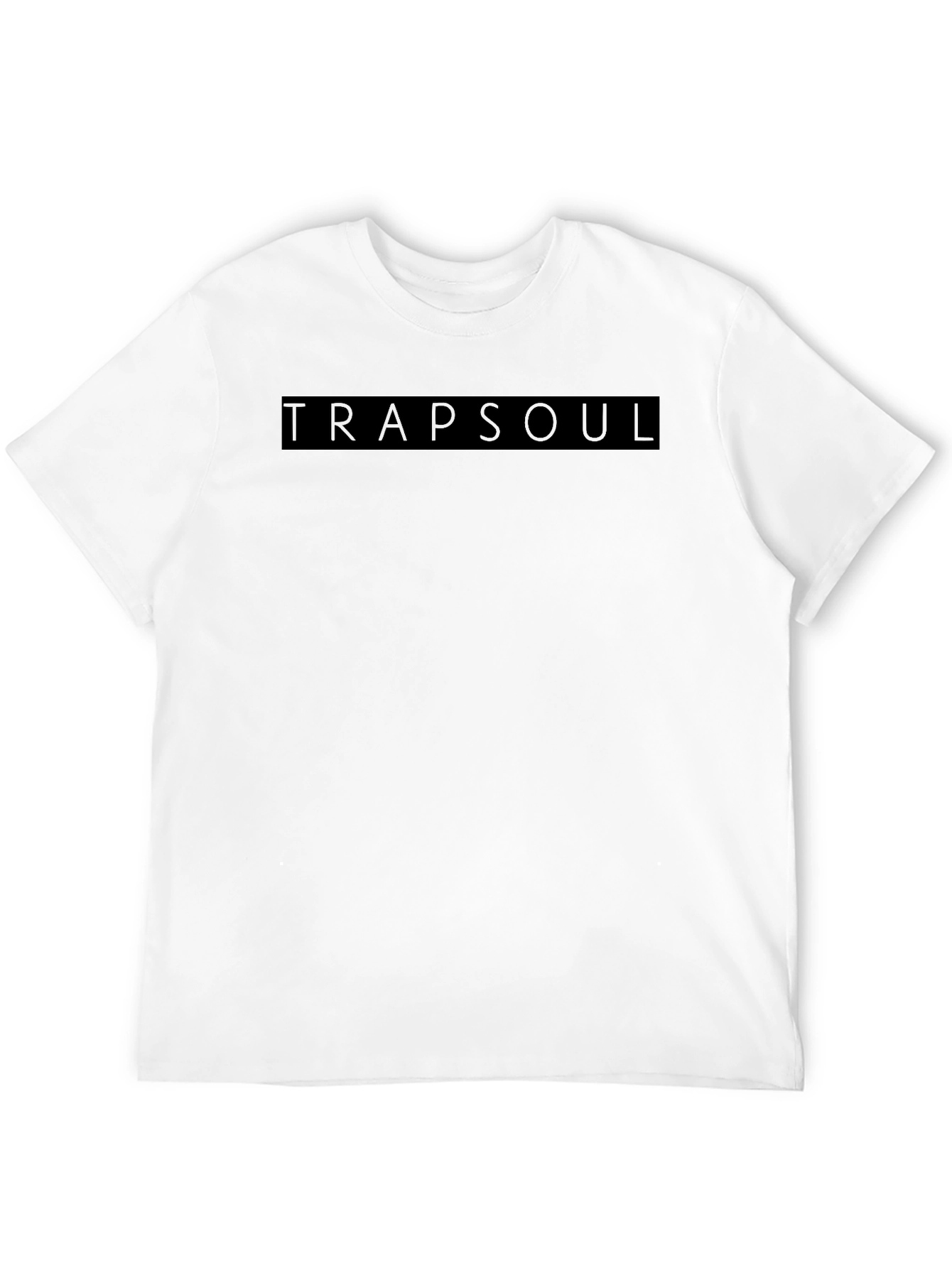 TRAPSOUL Black Graphic Tee - Men's - 12