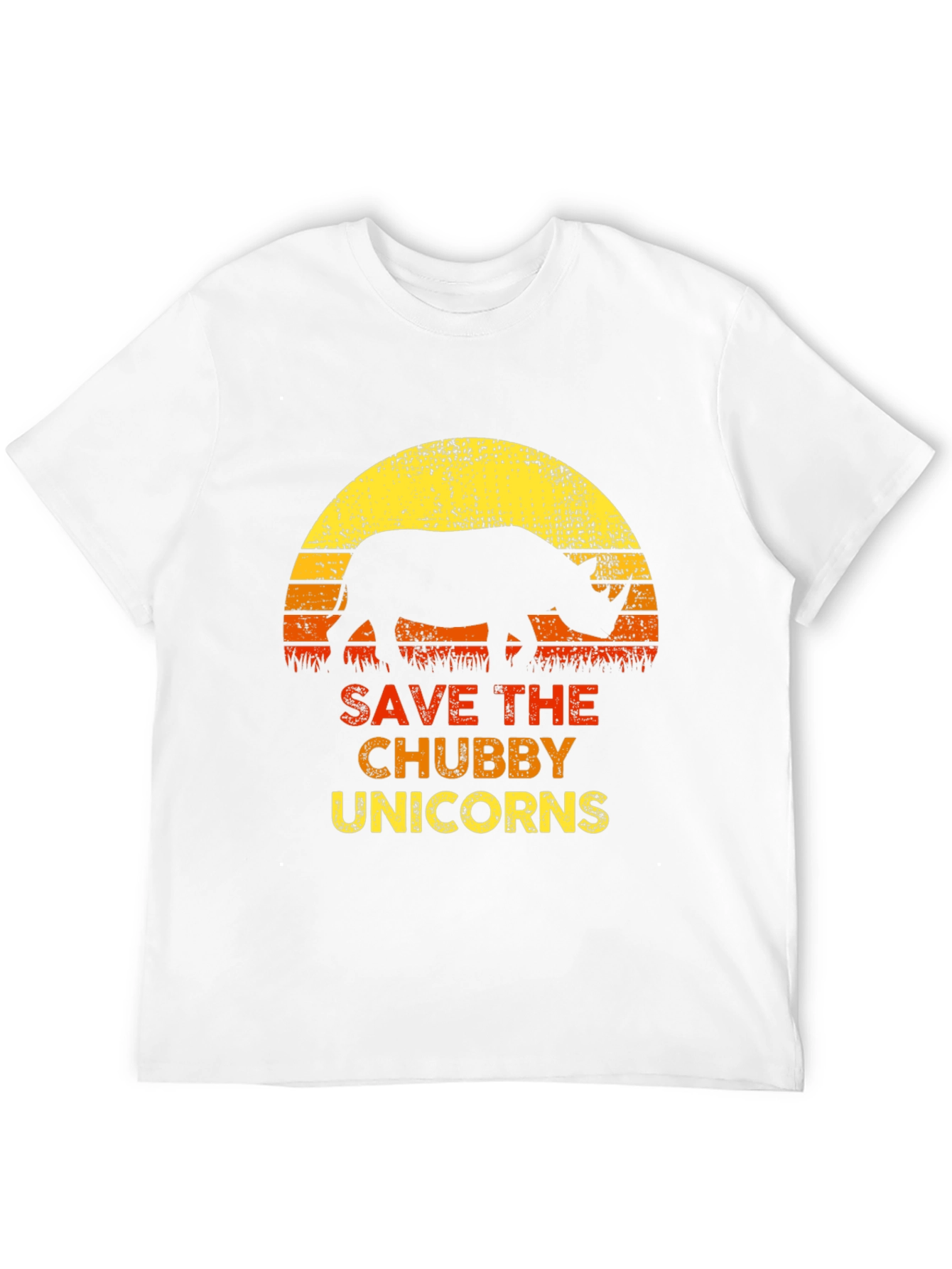 Black Save The Chubby Unicorns Black T-Shirt view 12