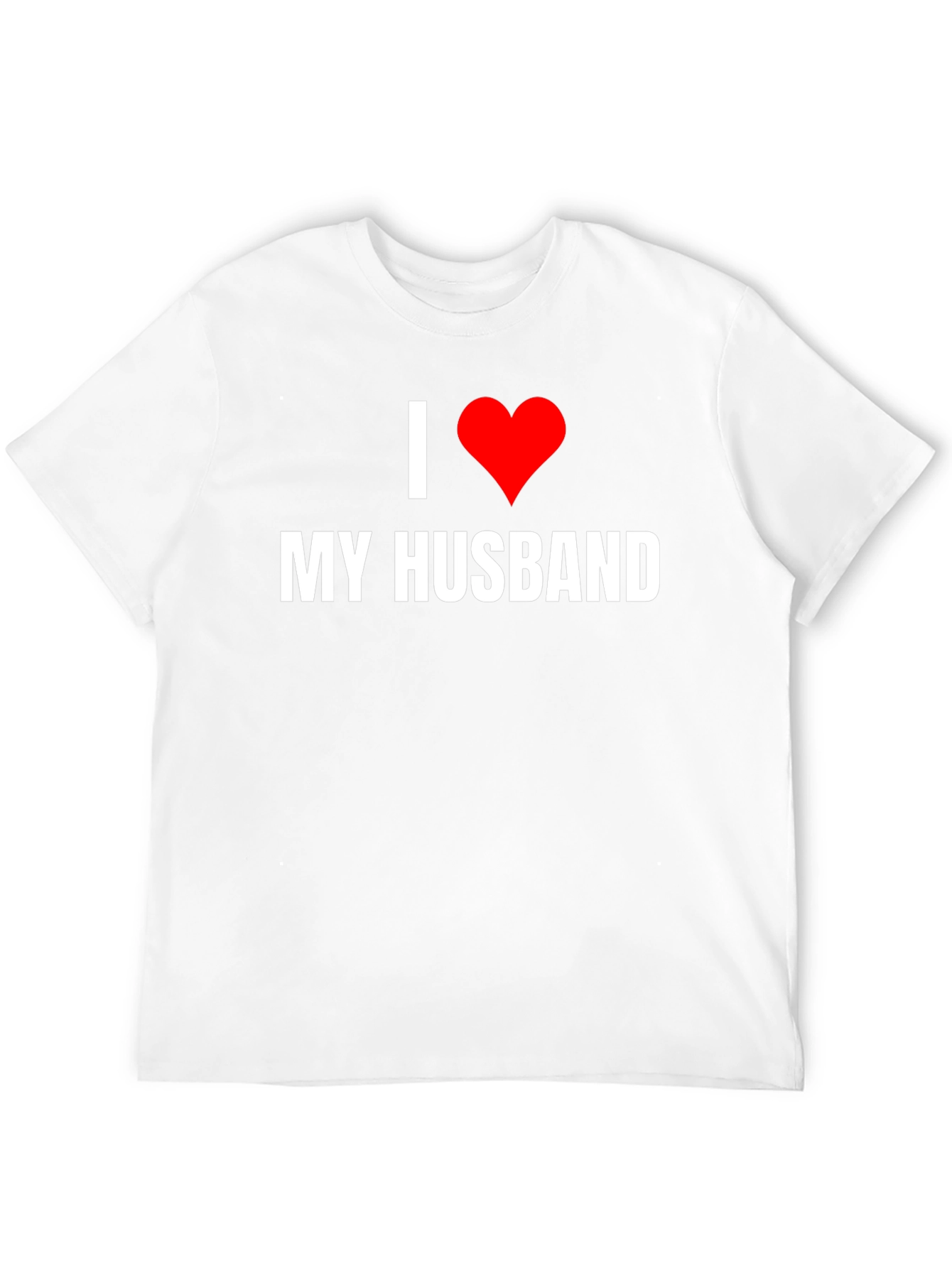 Black I Love My Husband Graphic Tee - Novelty T-Shirt view 12
