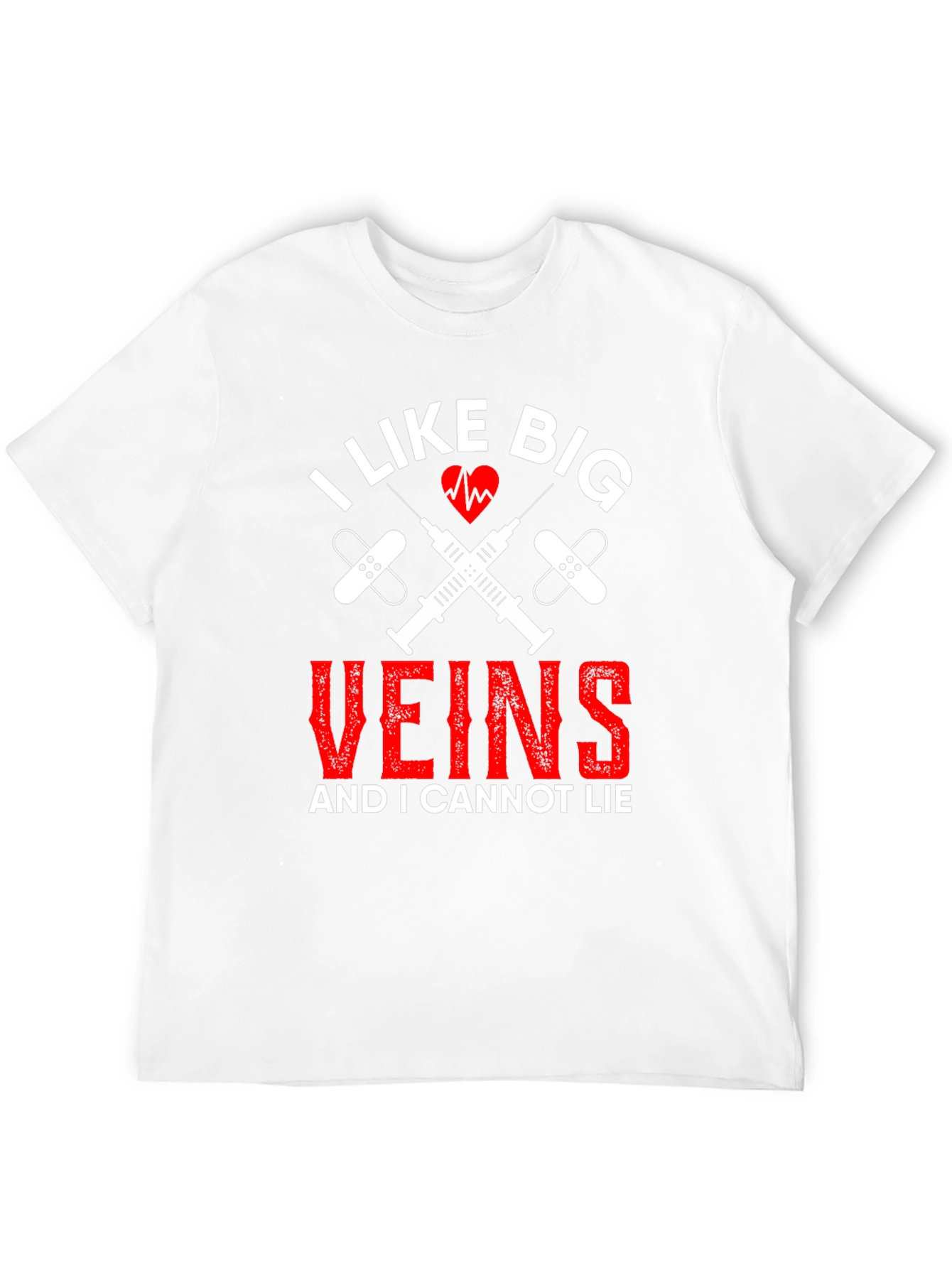Black I Like Big Veins Funny Nurse T-Shirt view 12