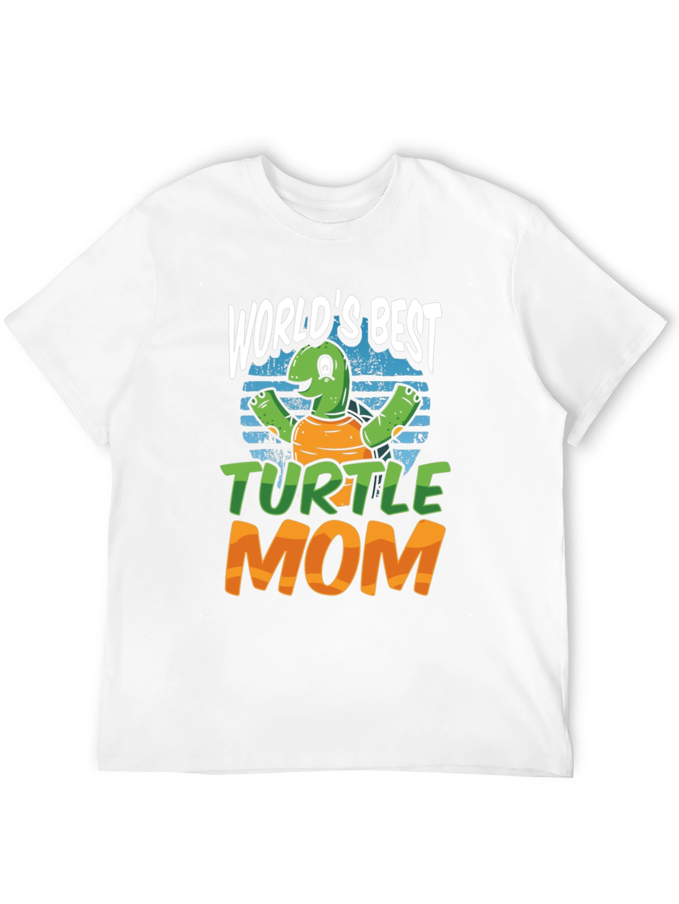 Black World's Best Turtle Mom T-Shirt view 12