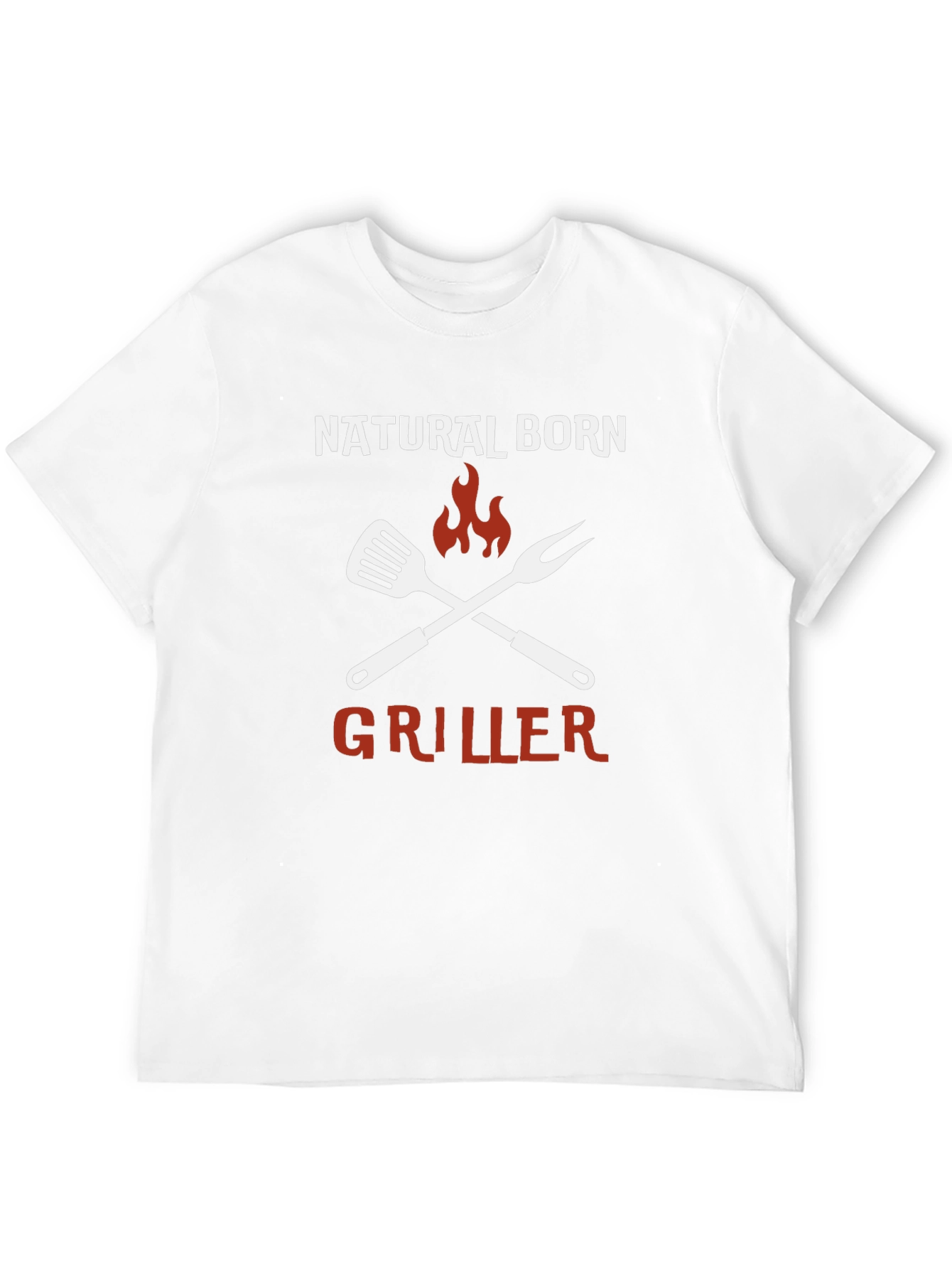 Black Natural Born Griller T-Shirt - BBQ Master Tee view 12