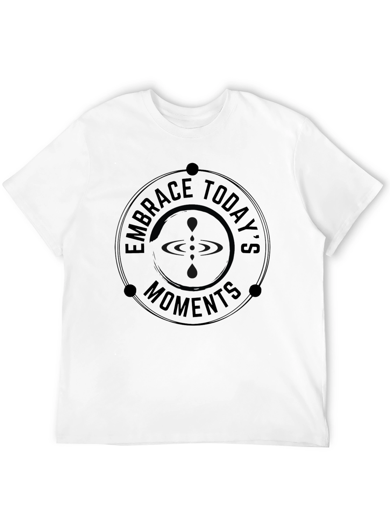 Black Embrace Today's Moments Black Graphic Tee view 12