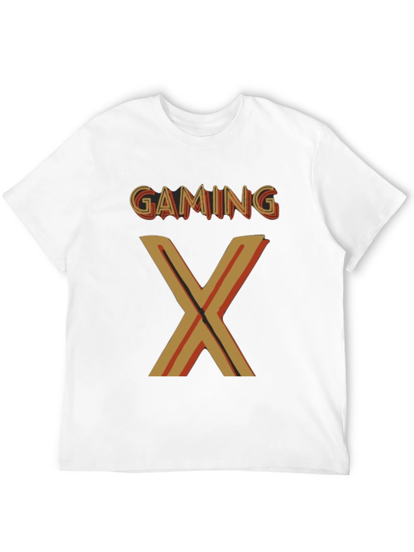 Black Gaming X Graphic T-Shirt - Stylish Gamer Tee view 12