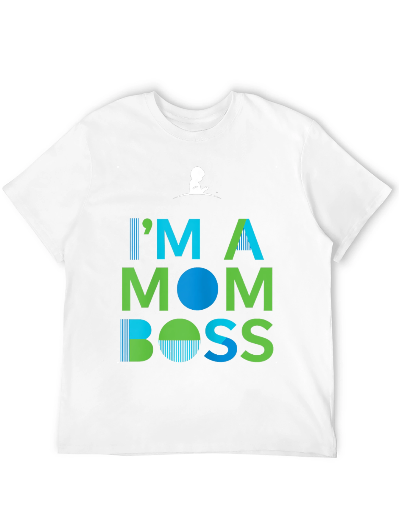 Black I'm A Mom Boss T-Shirt view 12