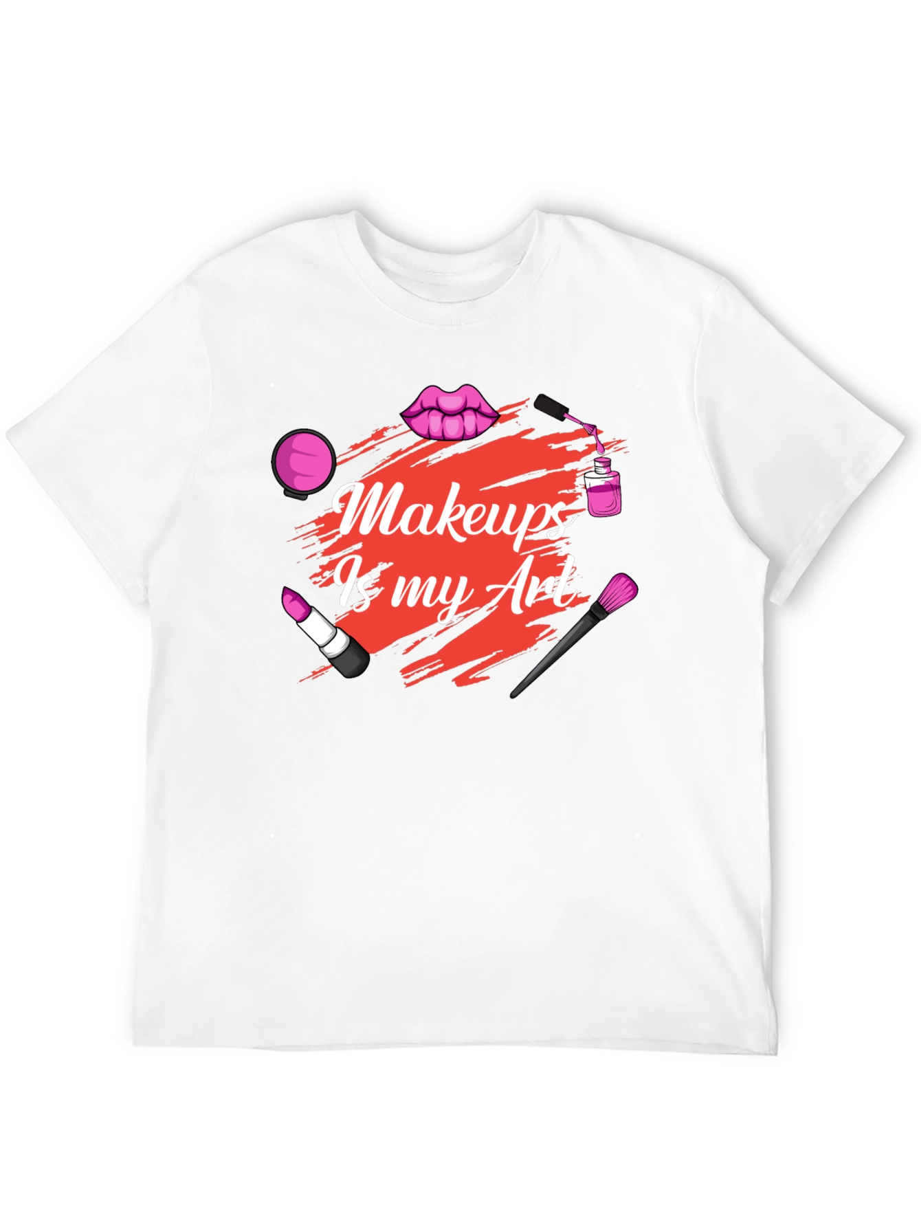 Black Makeup Is My Art - Graphic T-Shirt view 12